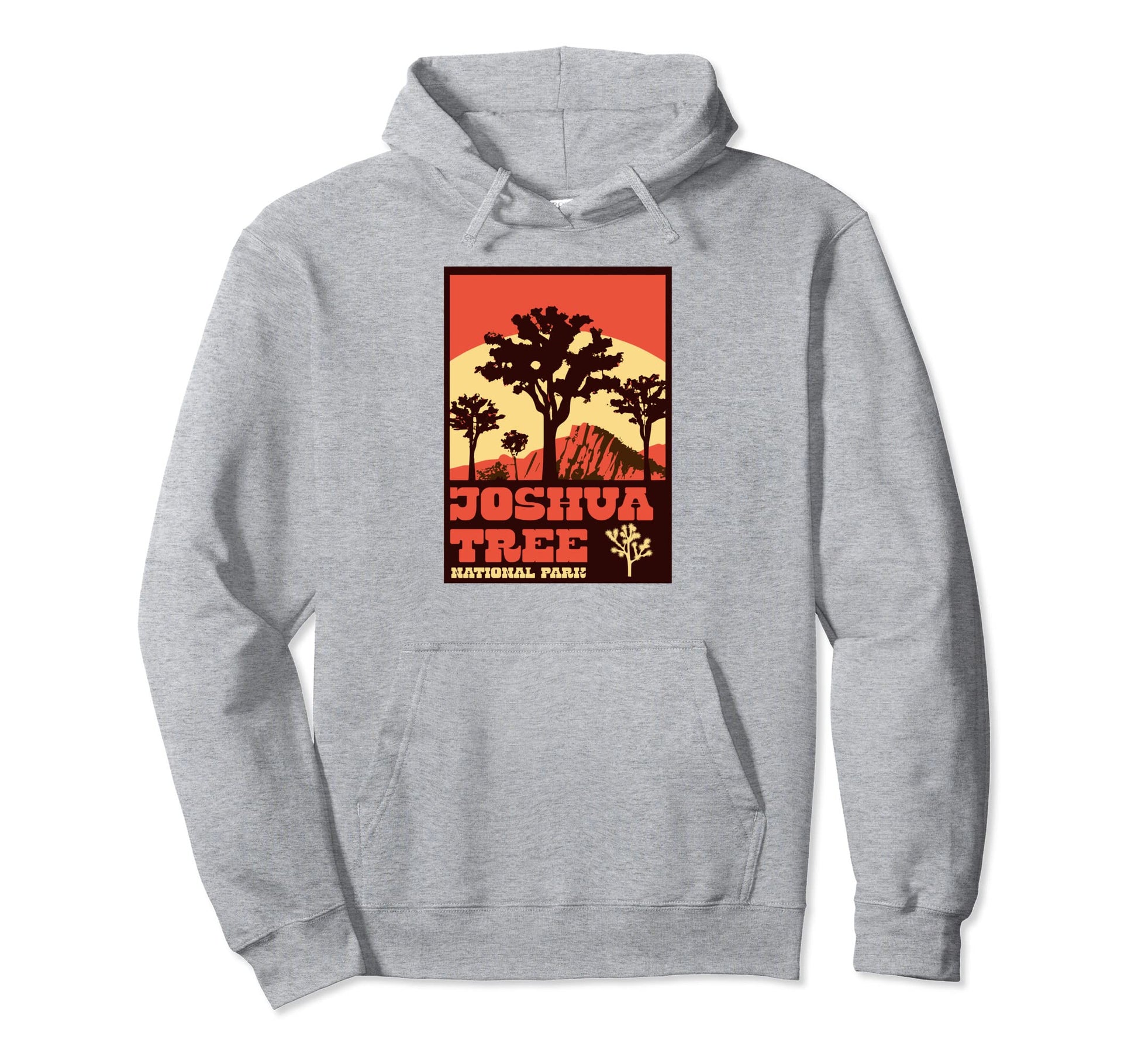 Joshua Tree National Park Wpa Hoodie - Custom Art Print for Adults - T-Shirt, Sweatshirt, Hoodie