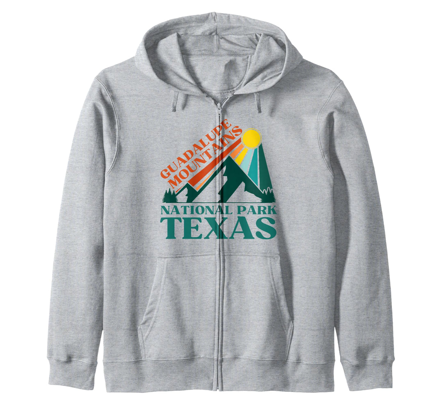 Guadalupe Mountains National Sweatshirt - Fun Novelty Design for Adults - T-Shirt, Sweatshirt, Hoodie