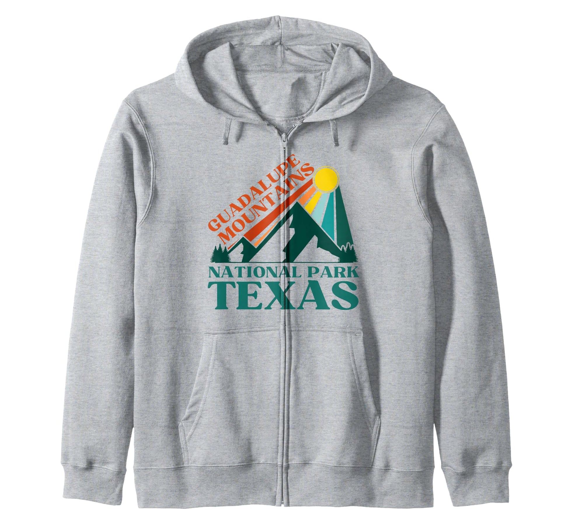 Guadalupe Mountains National Sweatshirt - Fun Novelty Design for Adults - T-Shirt, Sweatshirt, Hoodie