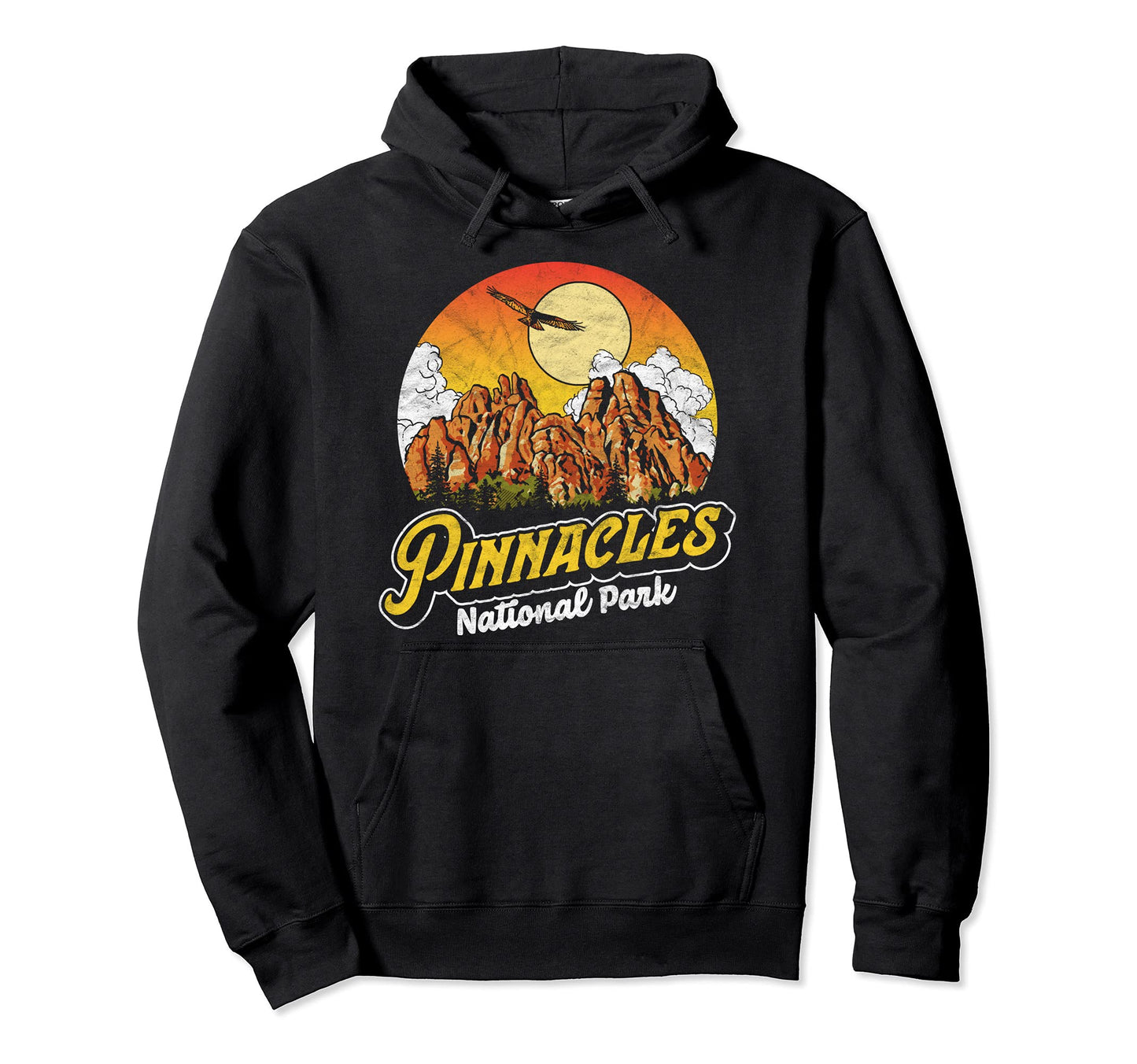 Pinnacles National Park California Hoodie - Streetwear Style Men Women - T-Shirt, Sweatshirt, Hoodie