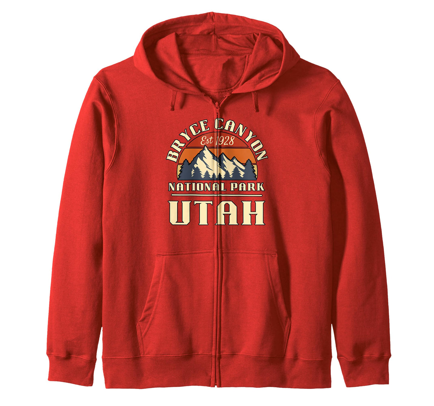 Bryce Canyon National Park Utah Usa Hoodie - Minimalist Print Unisex - T-Shirt, Sweatshirt, Hoodie