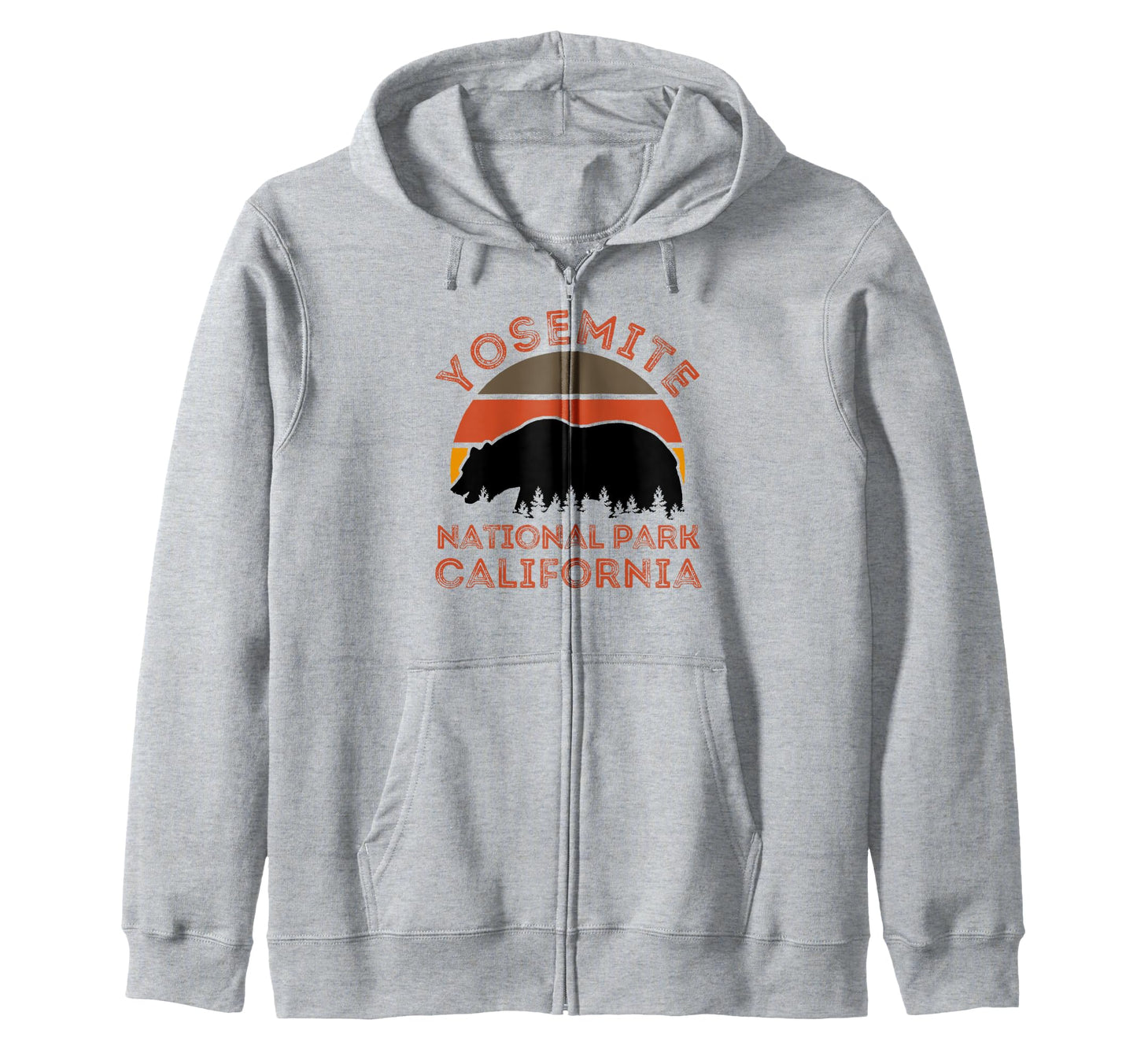 Yosemite National Park California Usa Hoodie - Streetwear Style for Adults - T-Shirt, Sweatshirt, Hoodie