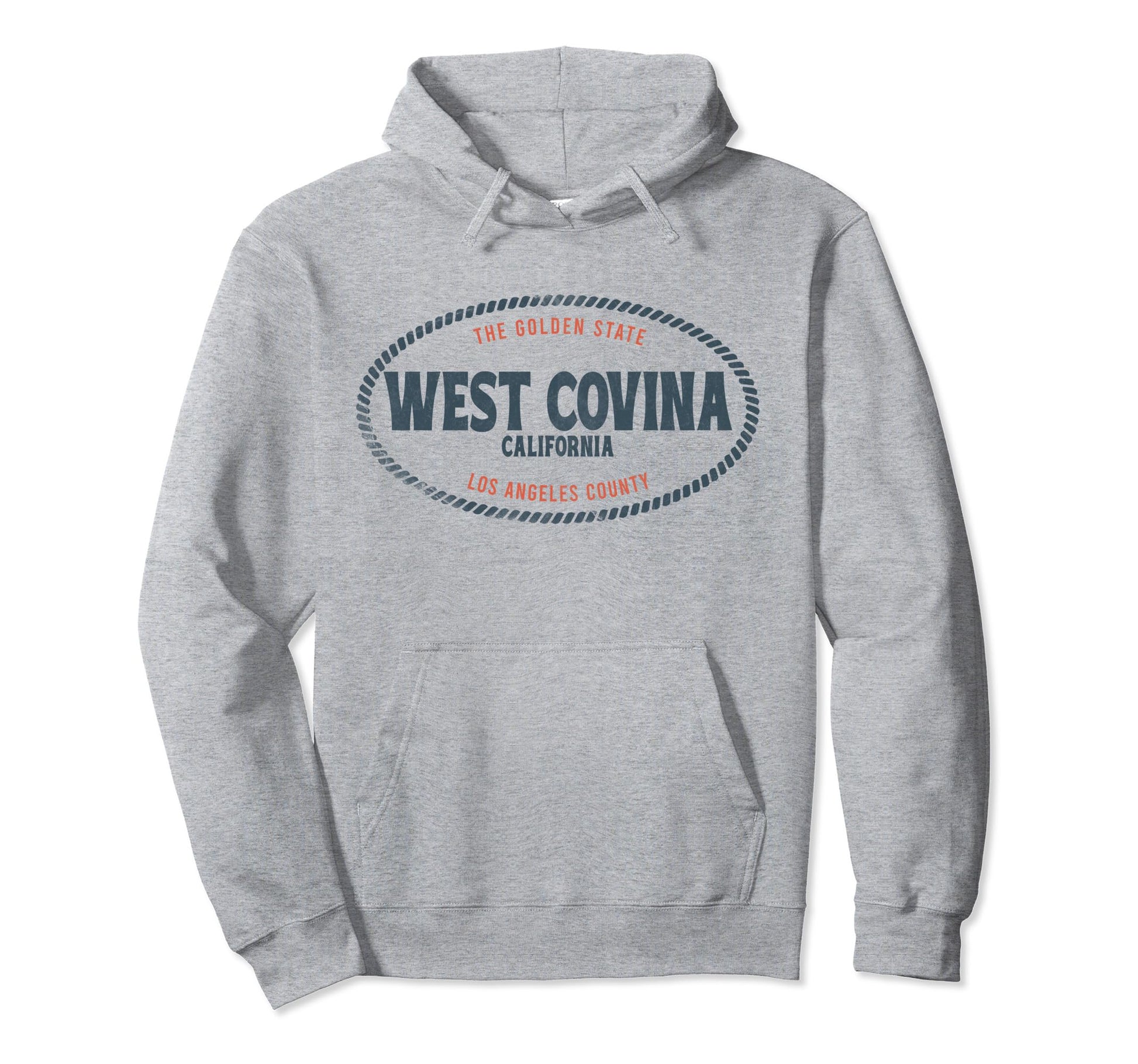 Casual West Covina California Hoodie - Casual Everyday Wear for Adults - T-Shirt, Sweatshirt, Hoodie