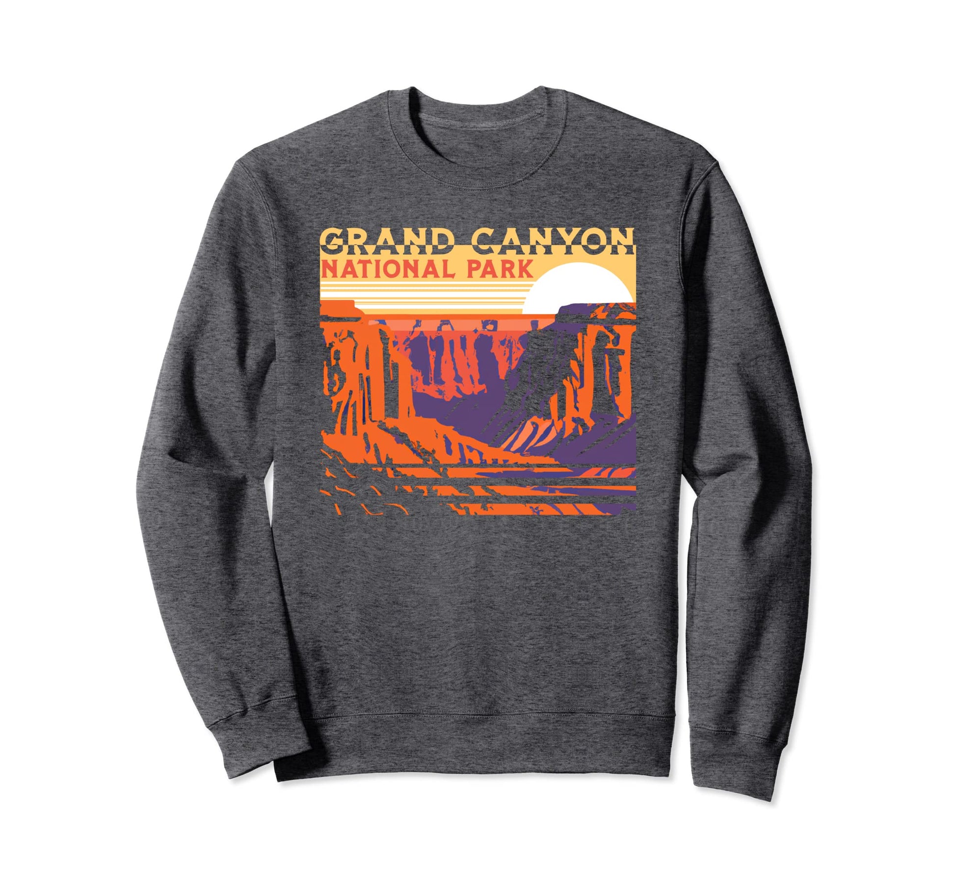 Grand Canyon National Park Wpa Sweatshirt - Aesthetic Graphic Unisex - T-Shirt, Sweatshirt, Hoodie
