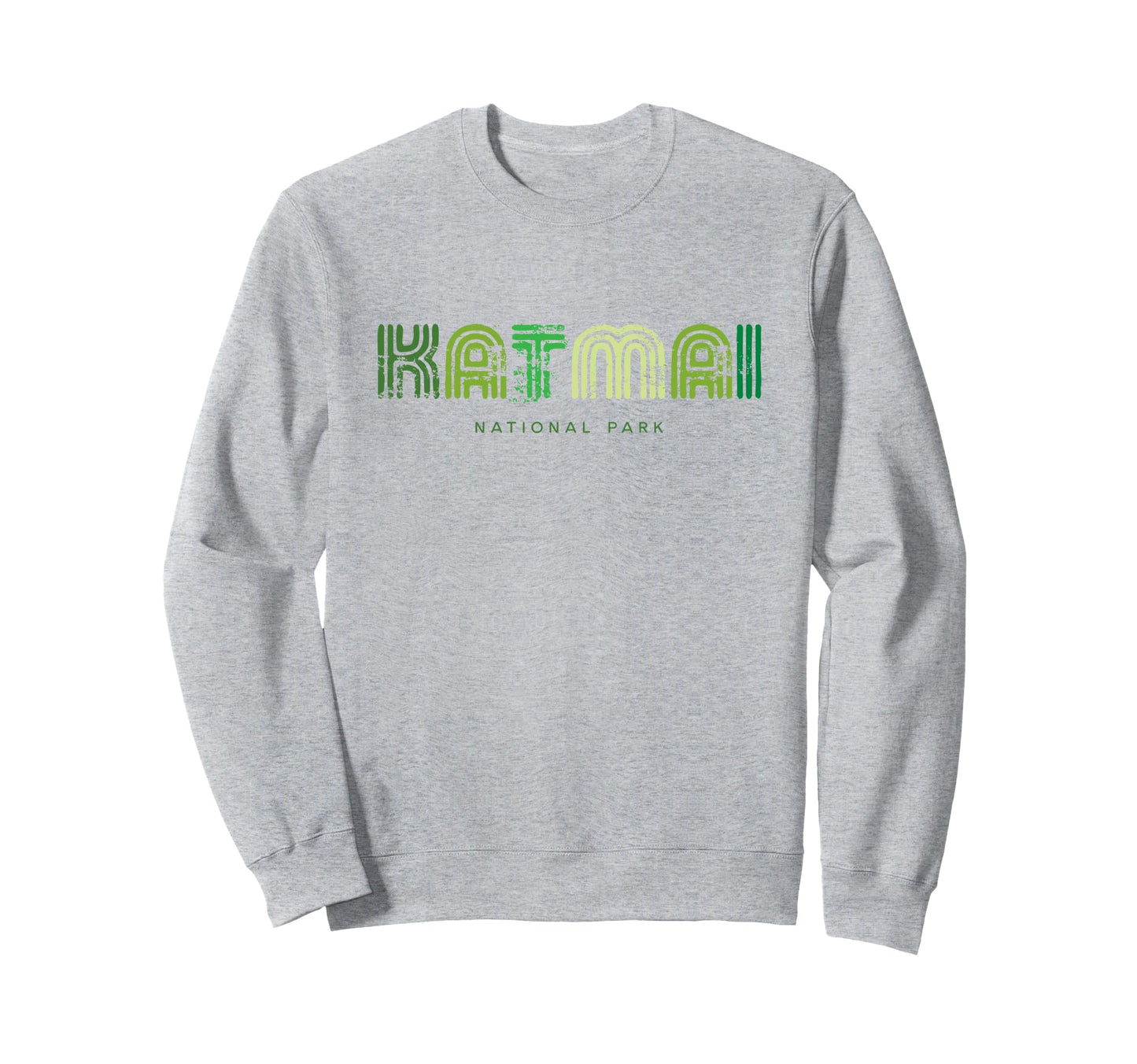 Katmai National Park 70S 80S Type Sweatshirt - Graphic Print for Adults - T-Shirt, Sweatshirt, Hoodie