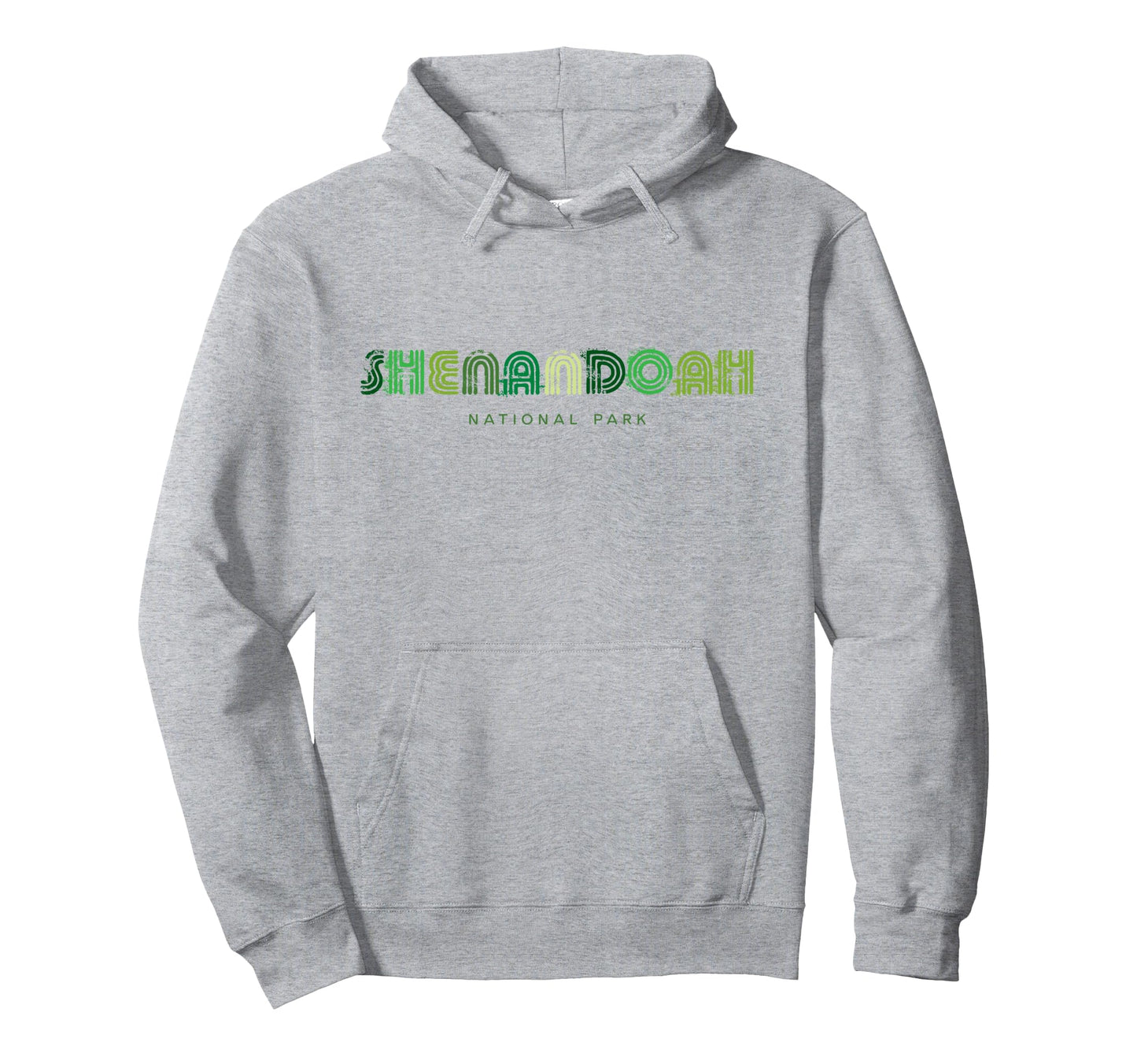 Shenandoah National Park 70S 80S Hoodie - Fun Novelty Design for Adults - T-Shirt, Sweatshirt, Hoodie