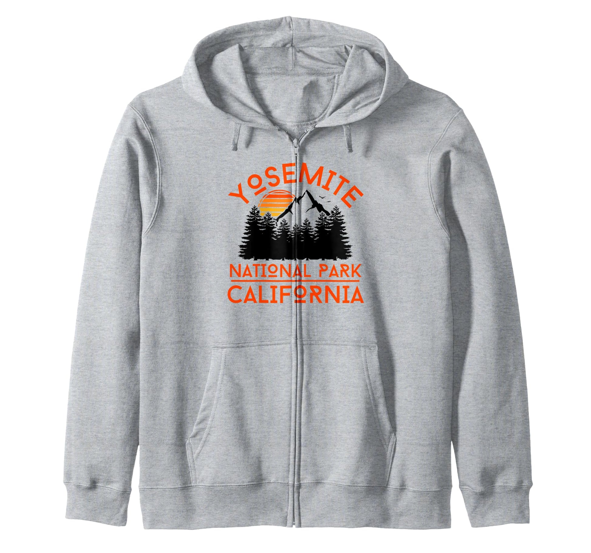 Yosemite National Park California Usa Hoodie - Custom Art Print Unisex - T-Shirt, Sweatshirt, Hoodie
