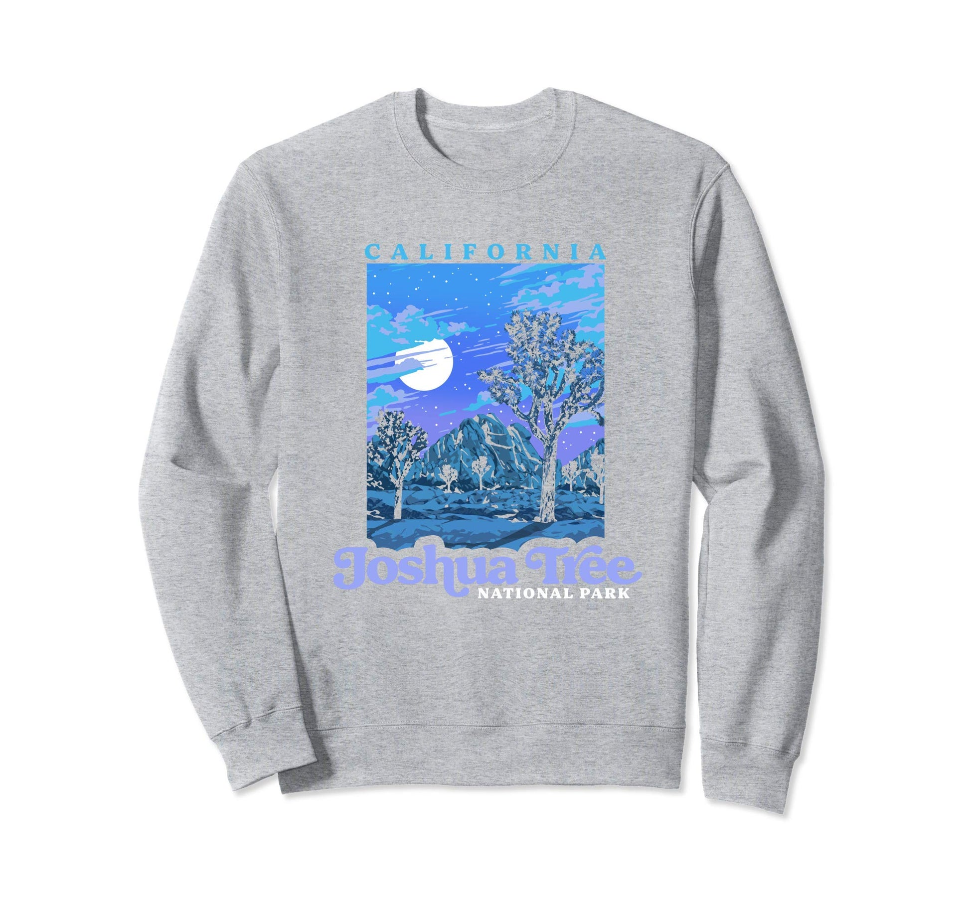 Joshua Tree National Park Night Sweatshirt - Trendy Graphic for Adults - T-Shirt, Sweatshirt, Hoodie