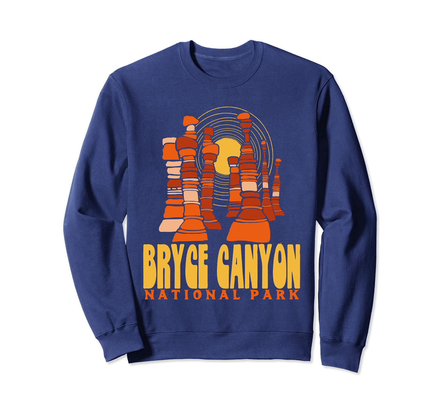 Bryce Canyon National Park Hoo Doo Sweatshirt - Novelty Apparel for Adults - T-Shirt, Sweatshirt, Hoodie
