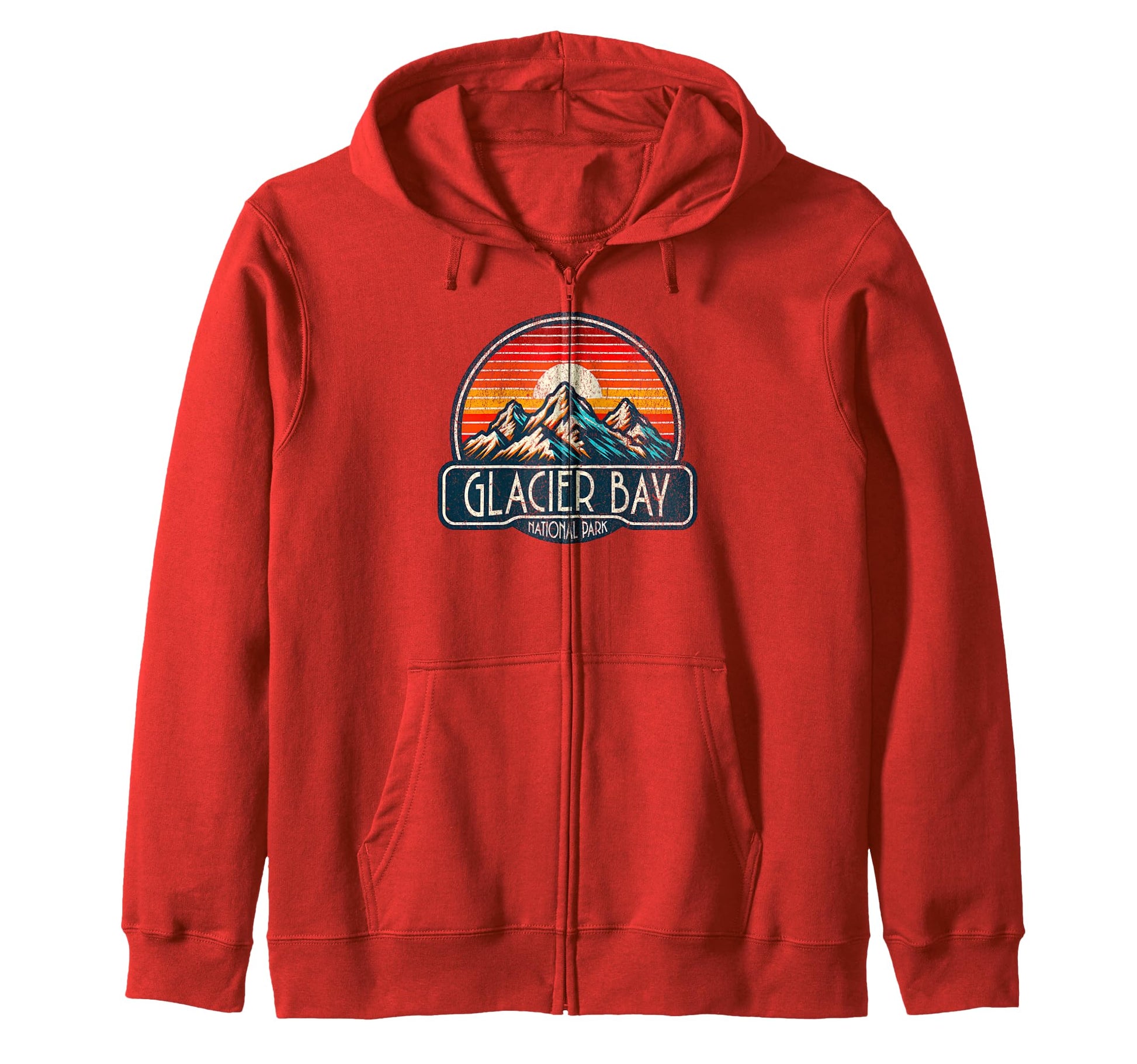 Glacier Bay National Park Alaska Usa T-Shirt - Custom Art Print Men Women - T-Shirt, Sweatshirt, Hoodie