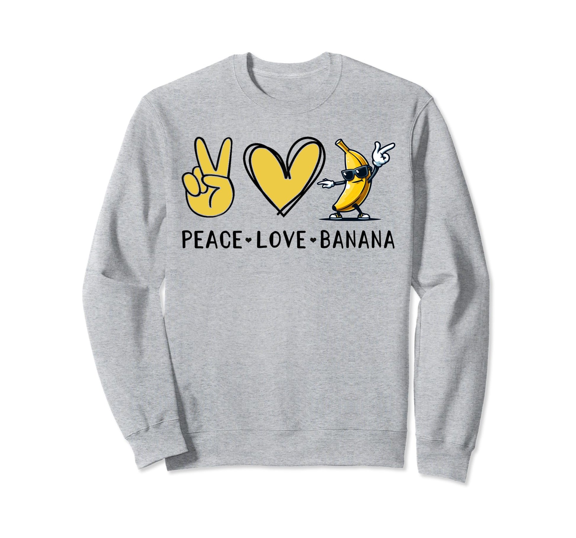 Funny Love Bananas Banana Gifts Sweatshirt - Trendy Graphic for Adults - T-Shirt, Sweatshirt, Hoodie