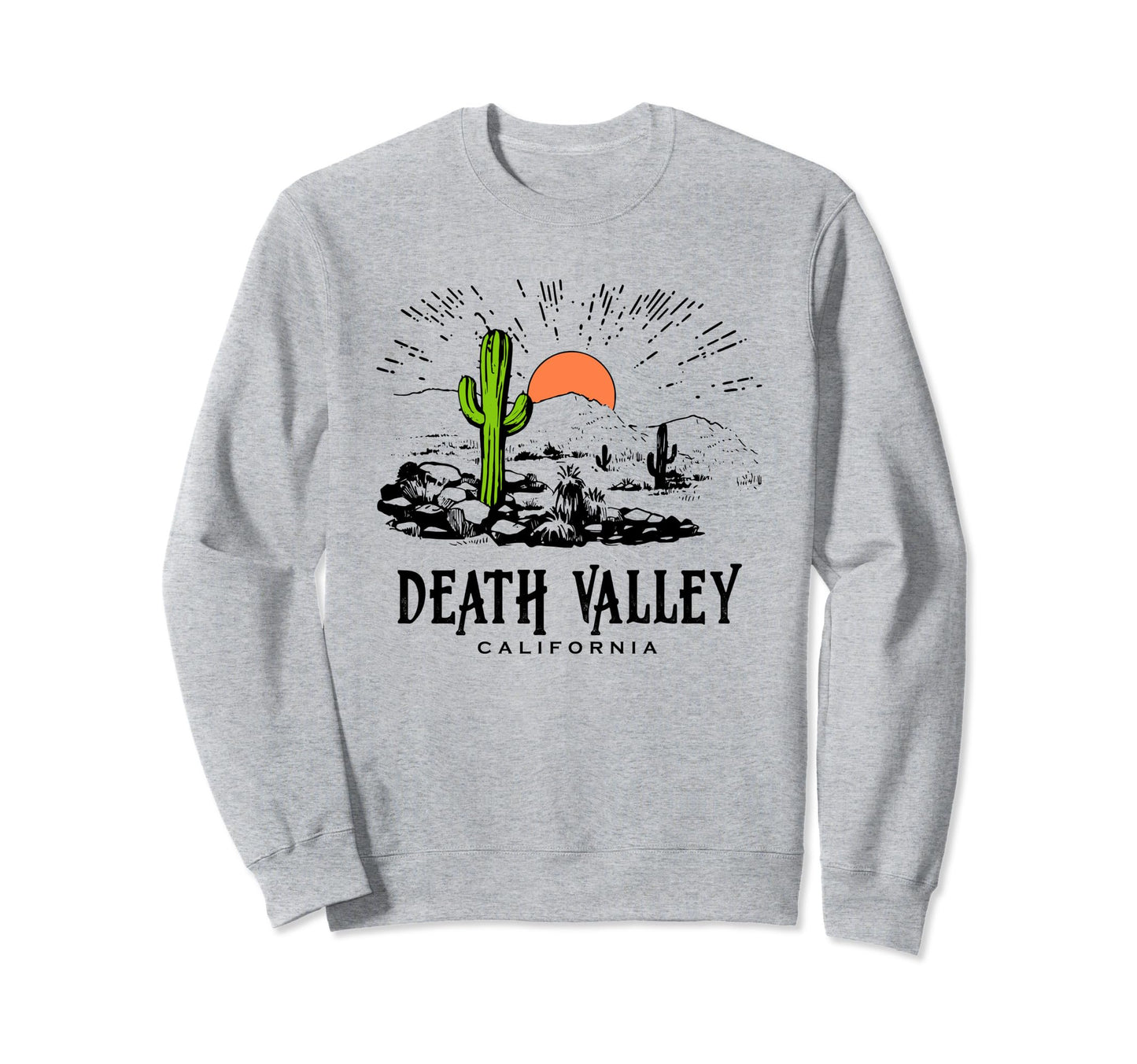 Death Valley National Park Sweatshirt - Minimalist Print for Adults - T-Shirt, Sweatshirt, Hoodie