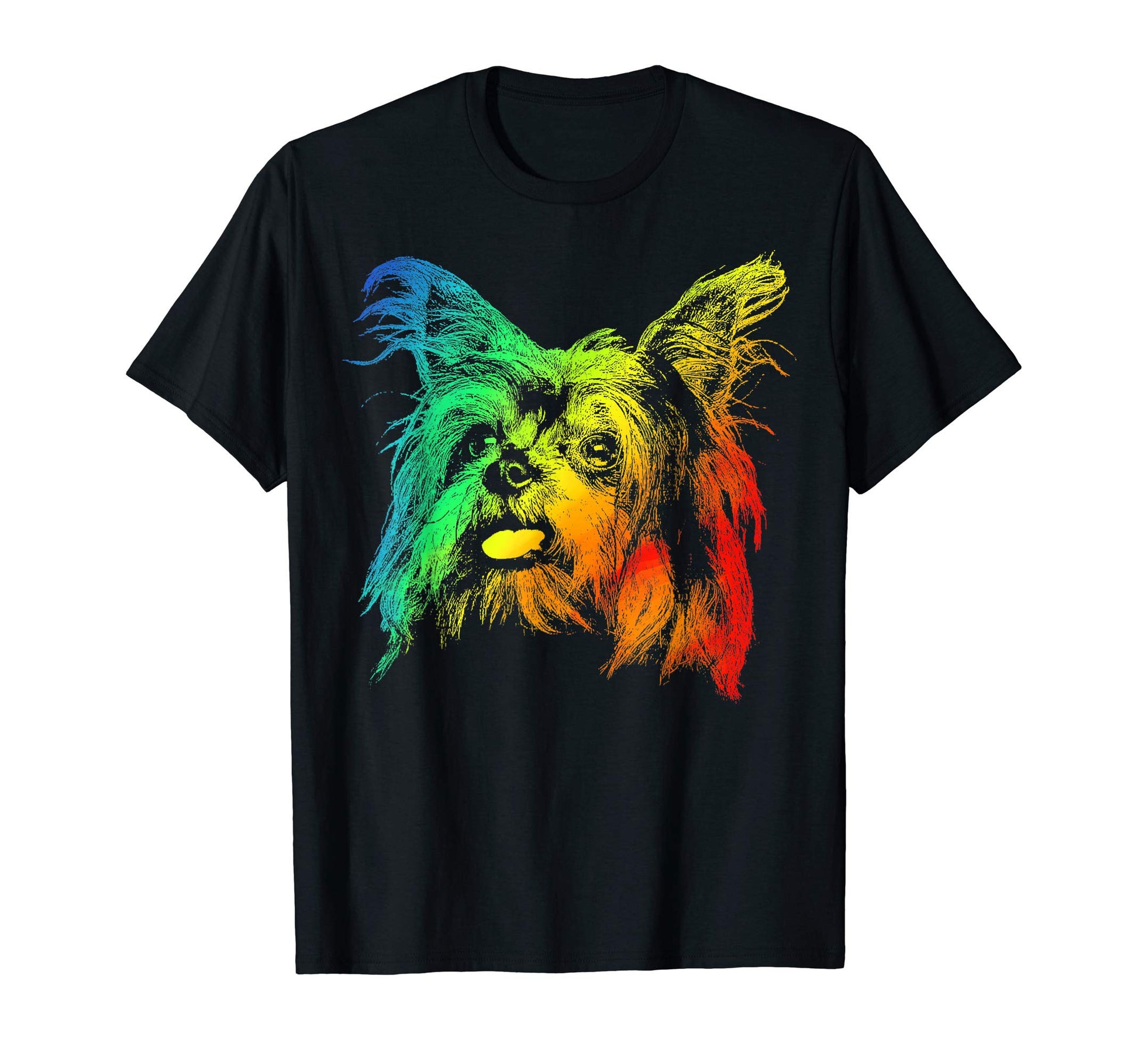 Chorkie Colorful Rainbow T-Shirt - Fun Novelty Design Unisex - T-Shirt, Sweatshirt, Hoodie