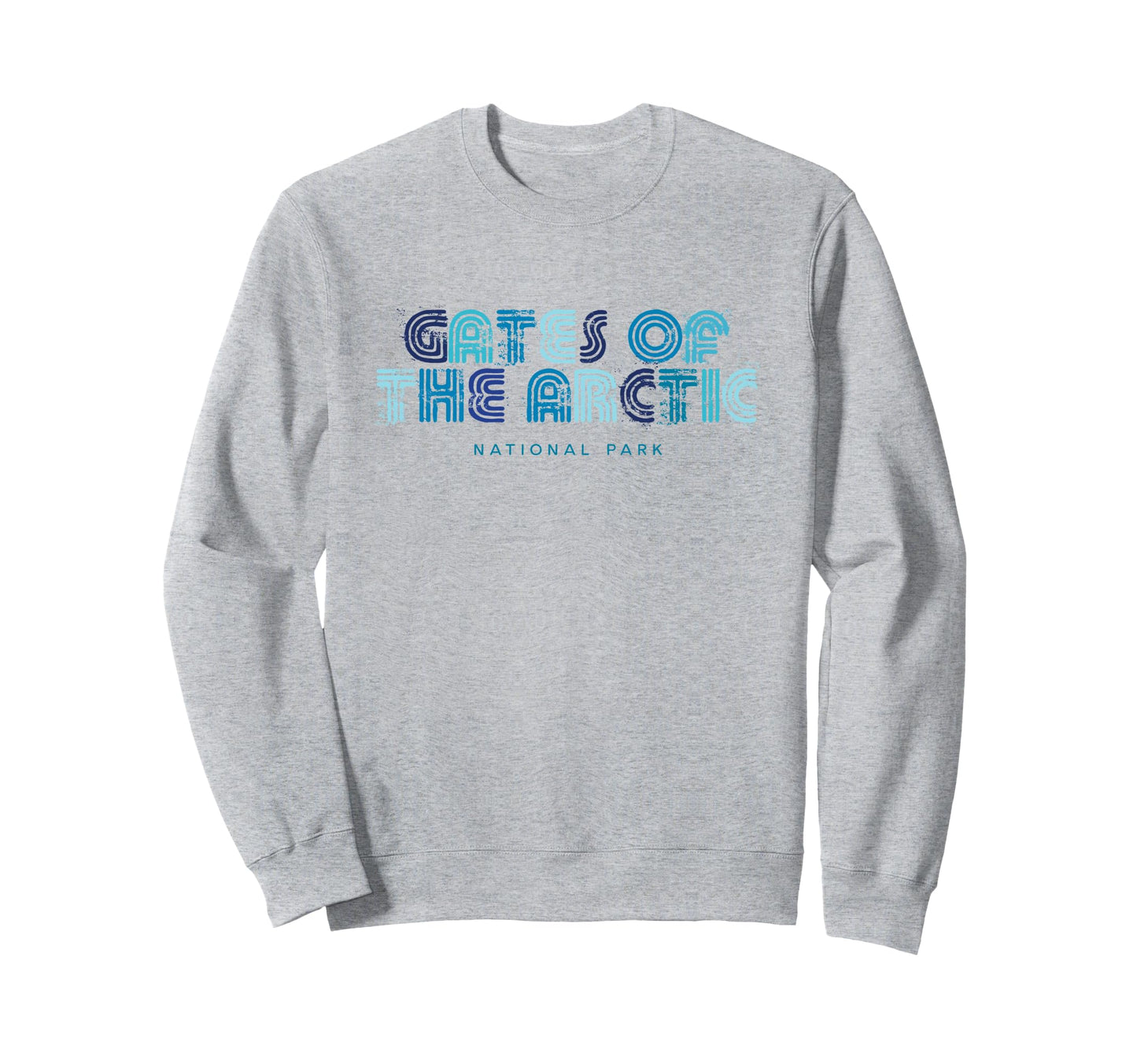 Gates Arctic National Park 70S Sweatshirt - Custom Art Print for Adults - T-Shirt, Sweatshirt, Hoodie