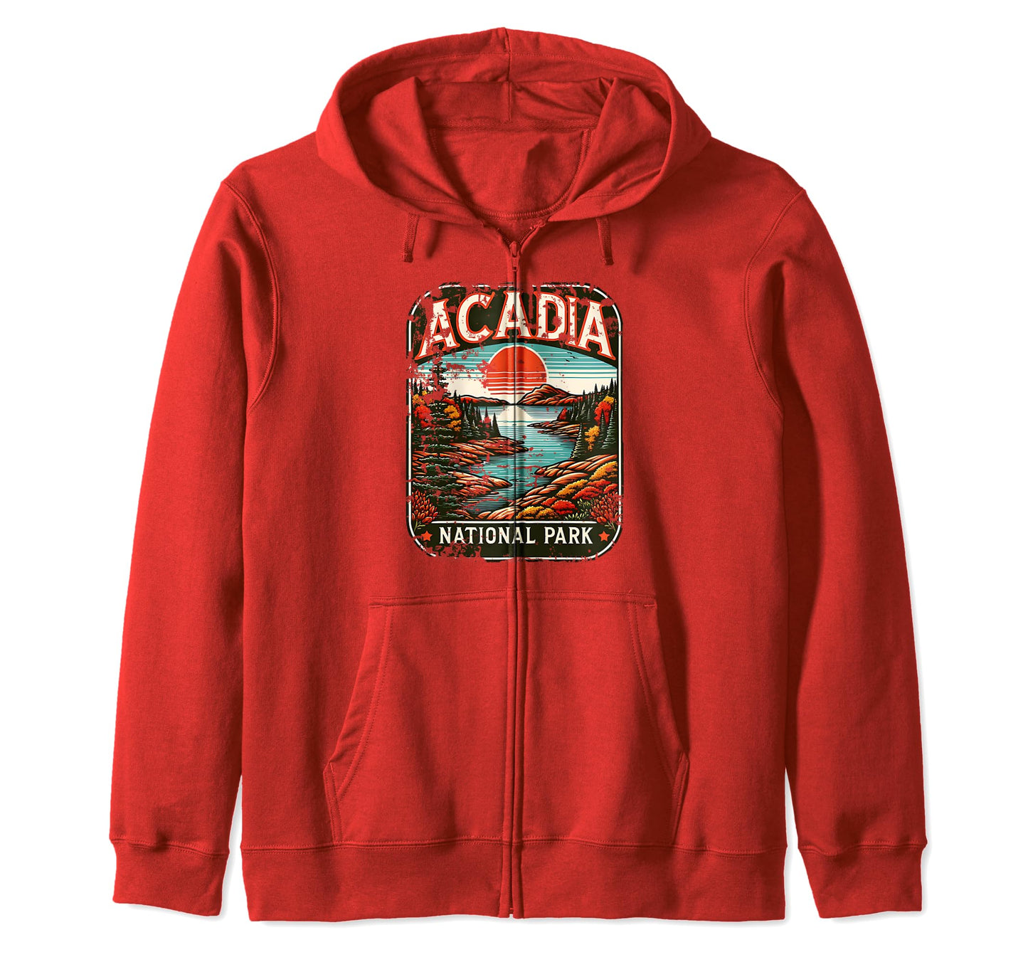 Acadia National Park Maine Usa Sweatshirt - Fun Novelty Design Men Women - T-Shirt, Sweatshirt, Hoodie
