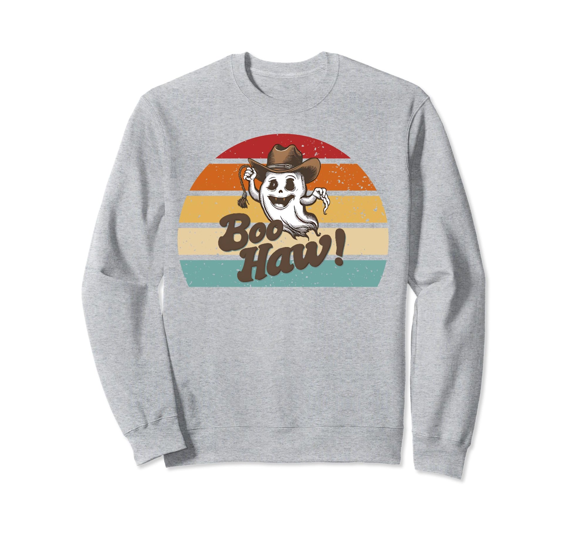Boo Haw Cowboy Western Funny Sweatshirt - Aesthetic Graphic Men Women - T-Shirt, Sweatshirt, Hoodie