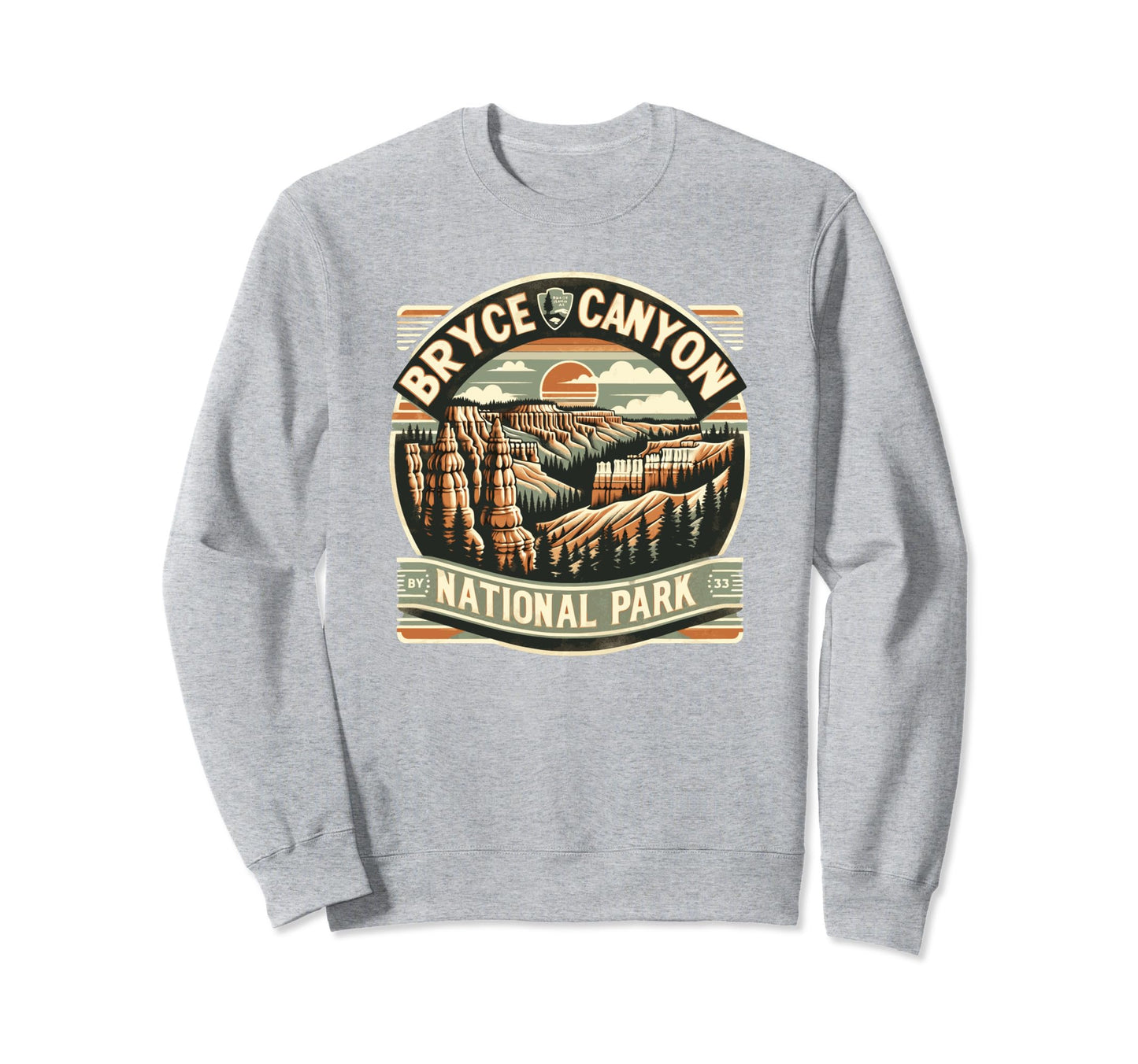Bryce Canyon National Park Utah Inspired Sweatshirt - Graphic Print Unisex - T-Shirt, Sweatshirt, Hoodie