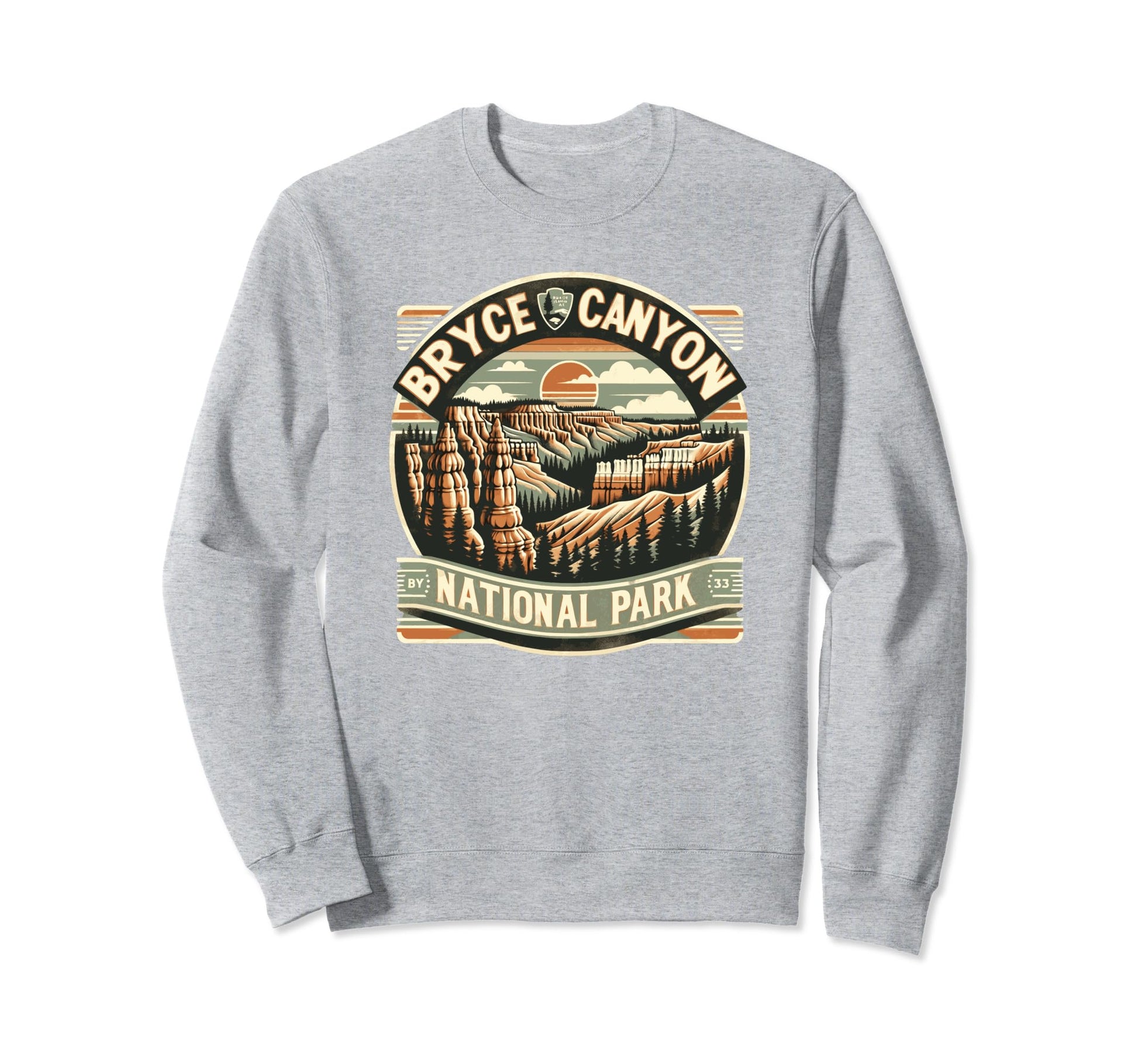 Bryce Canyon National Park Utah Inspired Sweatshirt - Graphic Print Unisex - T-Shirt, Sweatshirt, Hoodie