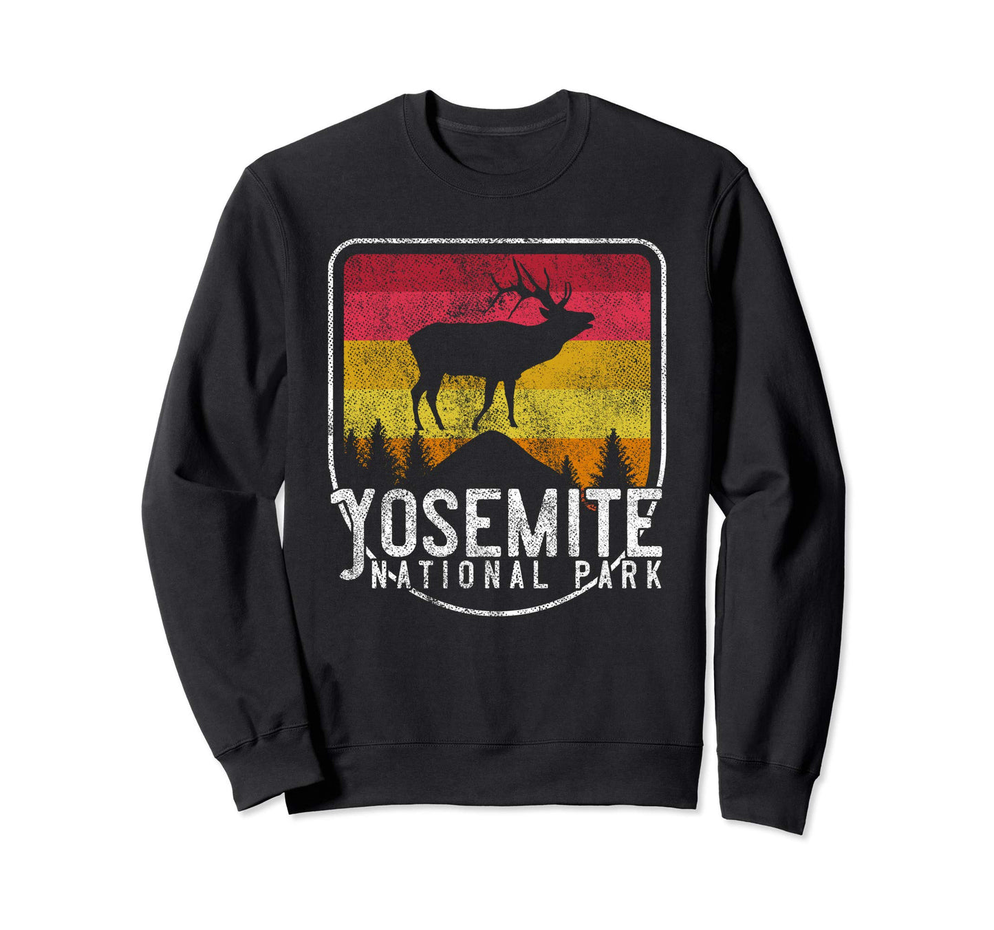 Yosemite National Park Outdoors Sweatshirt - Trendy Graphic Unisex - T-Shirt, Sweatshirt, Hoodie