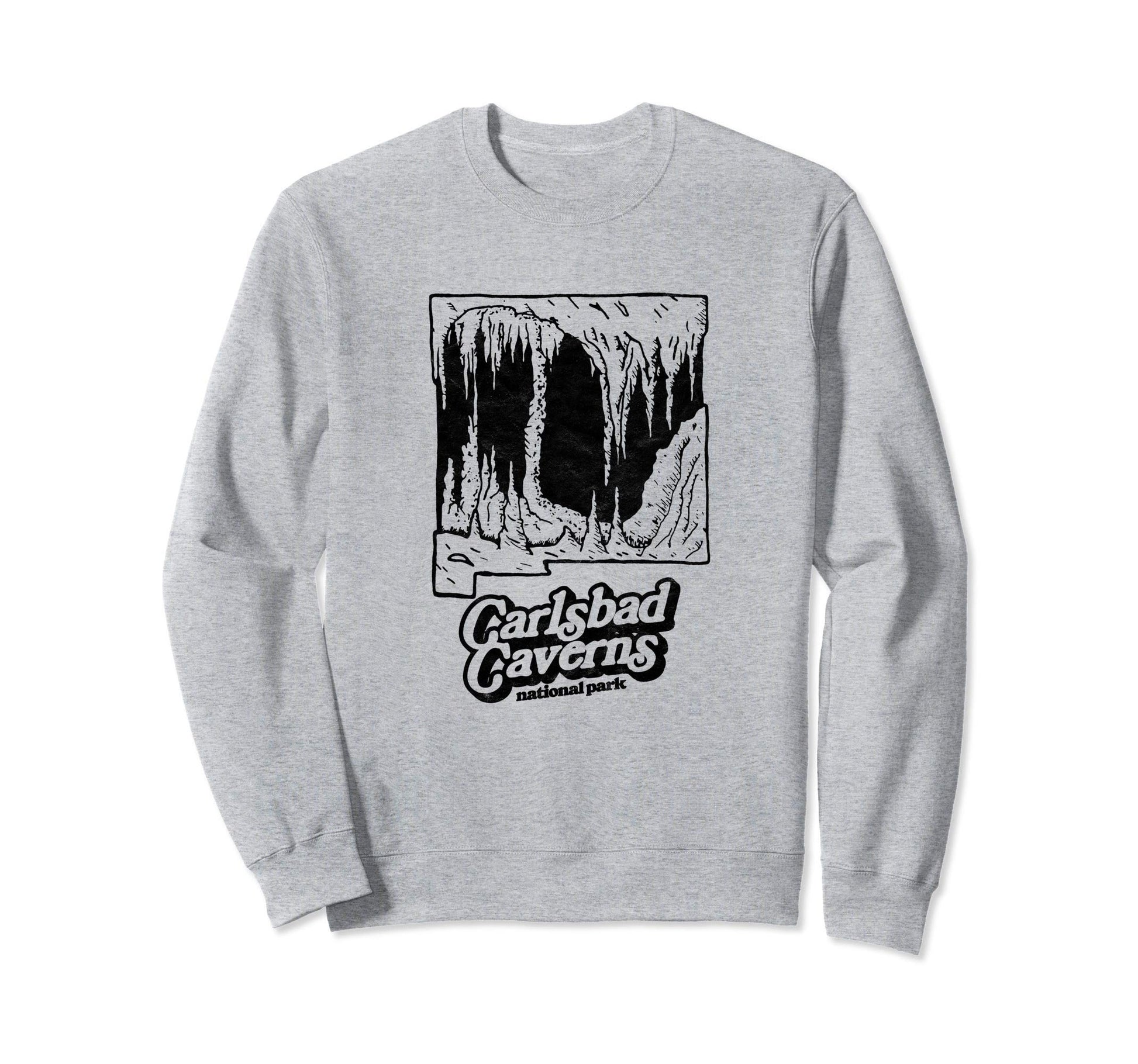 Carlsbad Caverns National Park New Sweatshirt - Minimalist Print Men Women - T-Shirt, Sweatshirt, Hoodie