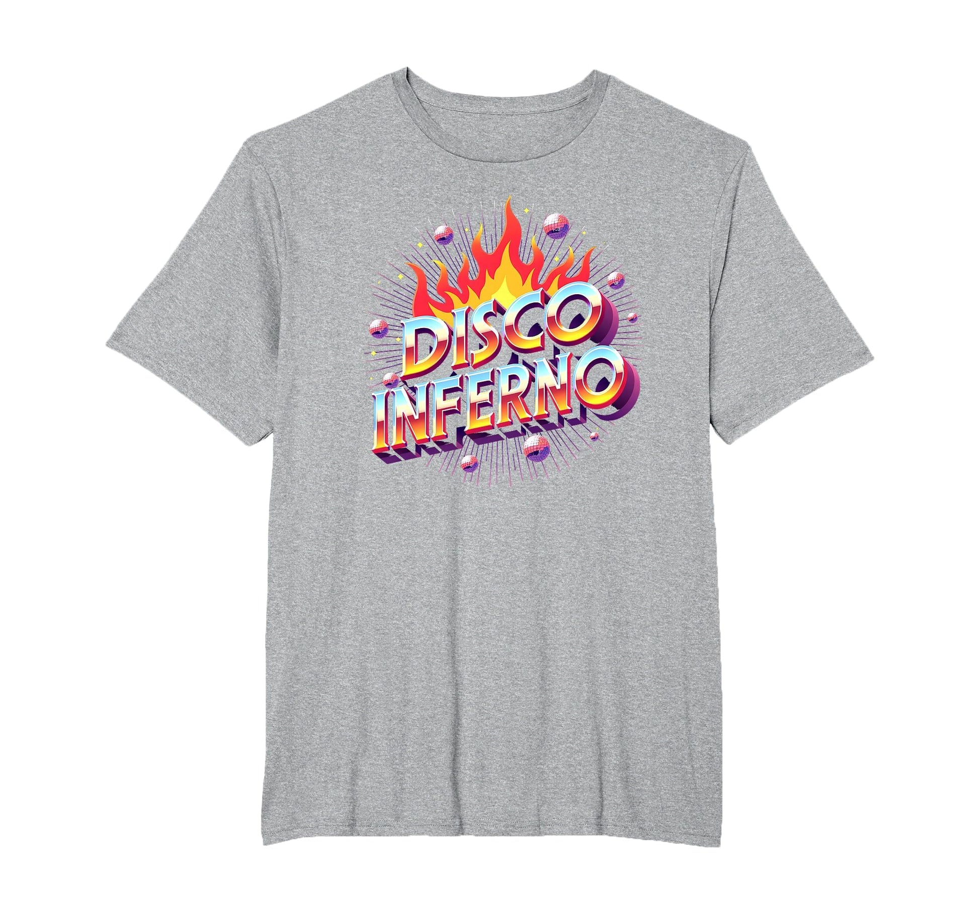Disco Inferno Dance Party Fever T-Shirt - Casual Everyday Wear for Adults - T-Shirt, Sweatshirt, Hoodie