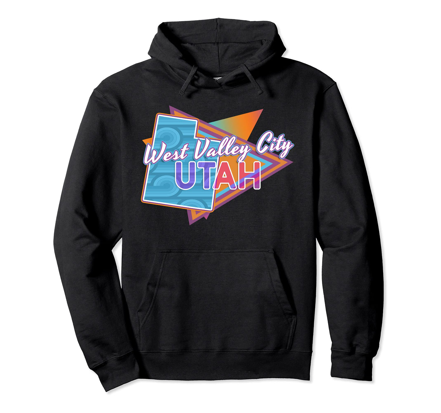 West Valley City Utah Throwback Hoodie - Streetwear Style Men Women - T-Shirt, Sweatshirt, Hoodie