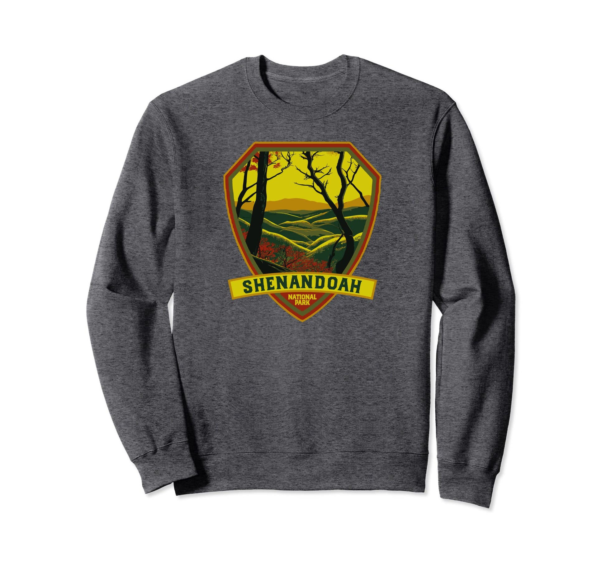 Shenandoah National Park Wpa Badge Sweatshirt - Streetwear Style for Adults - T-Shirt, Sweatshirt, Hoodie