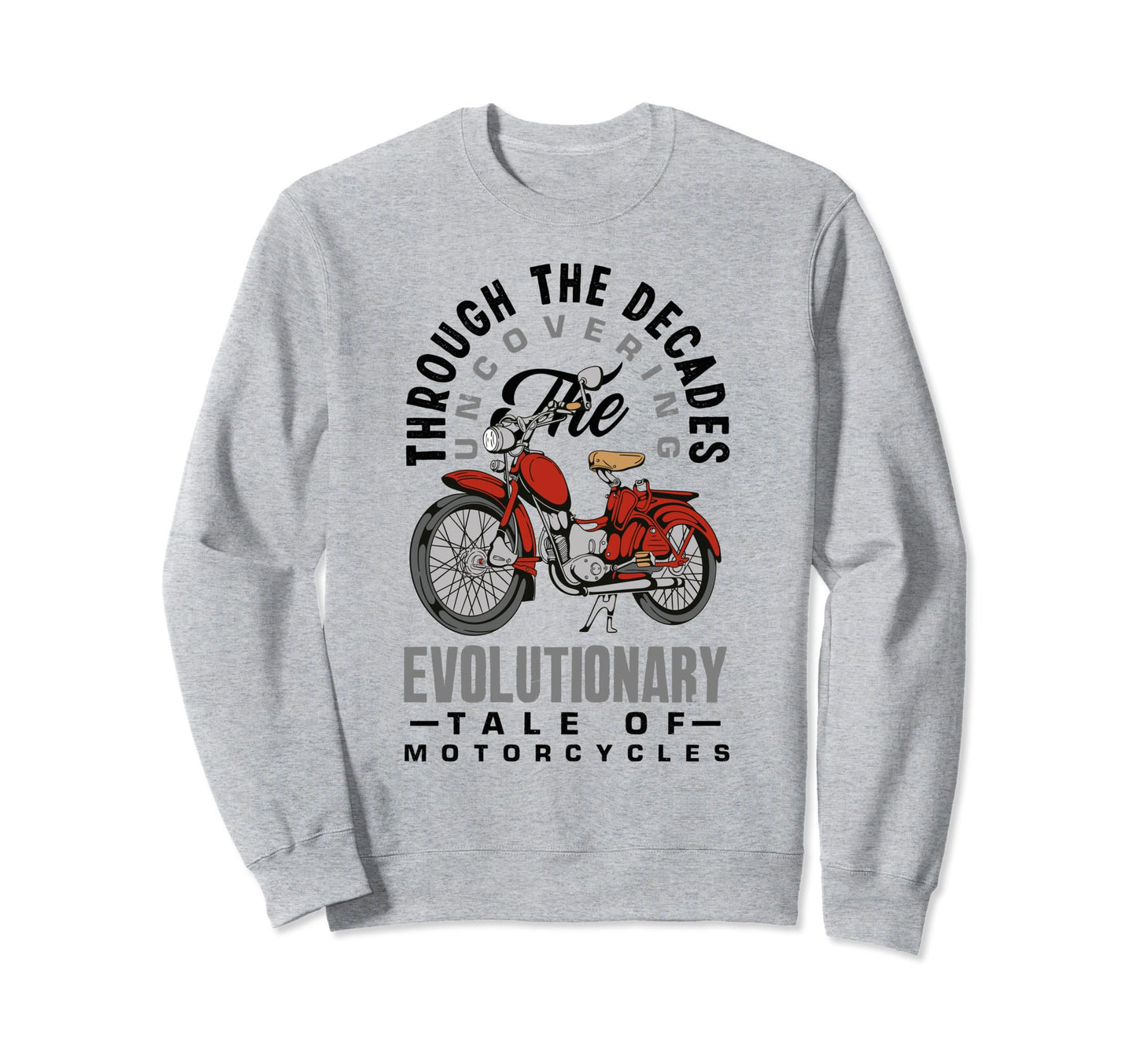 Motorcycle Enthusiast Ride Sweatshirt - Aesthetic Graphic Unisex - T-Shirt, Sweatshirt, Hoodie