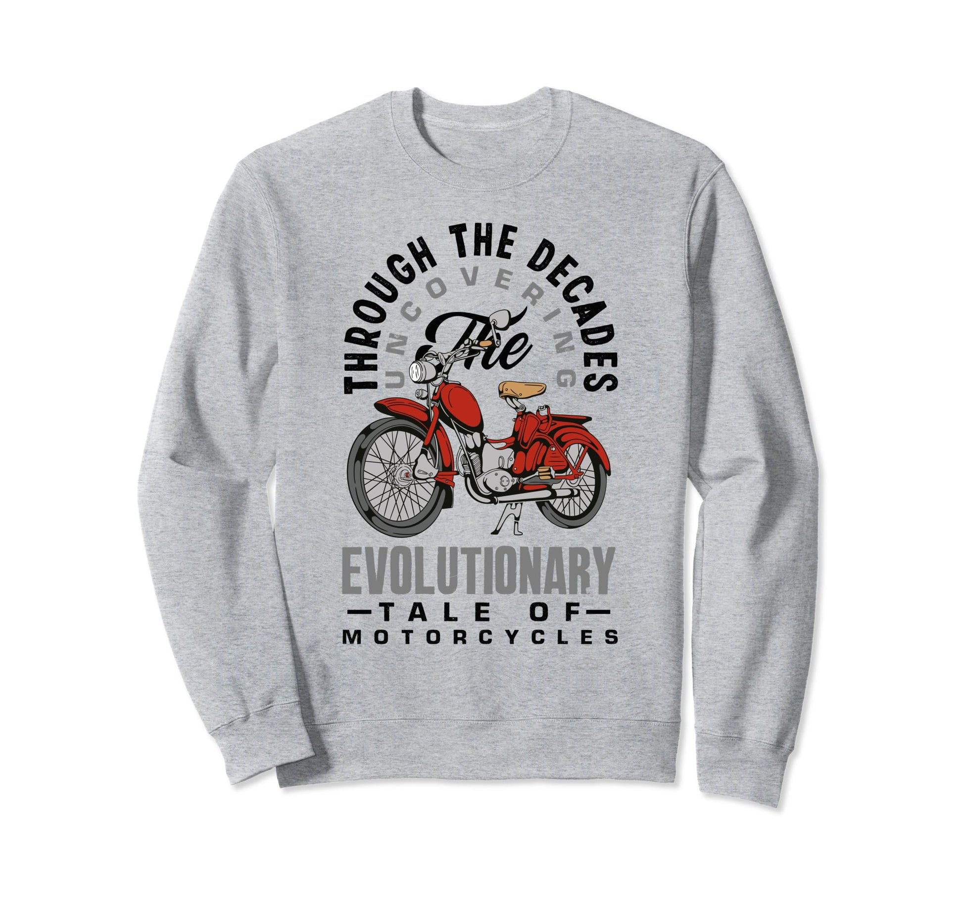 Motorcycle Enthusiast Ride Sweatshirt - Aesthetic Graphic Unisex - T-Shirt, Sweatshirt, Hoodie