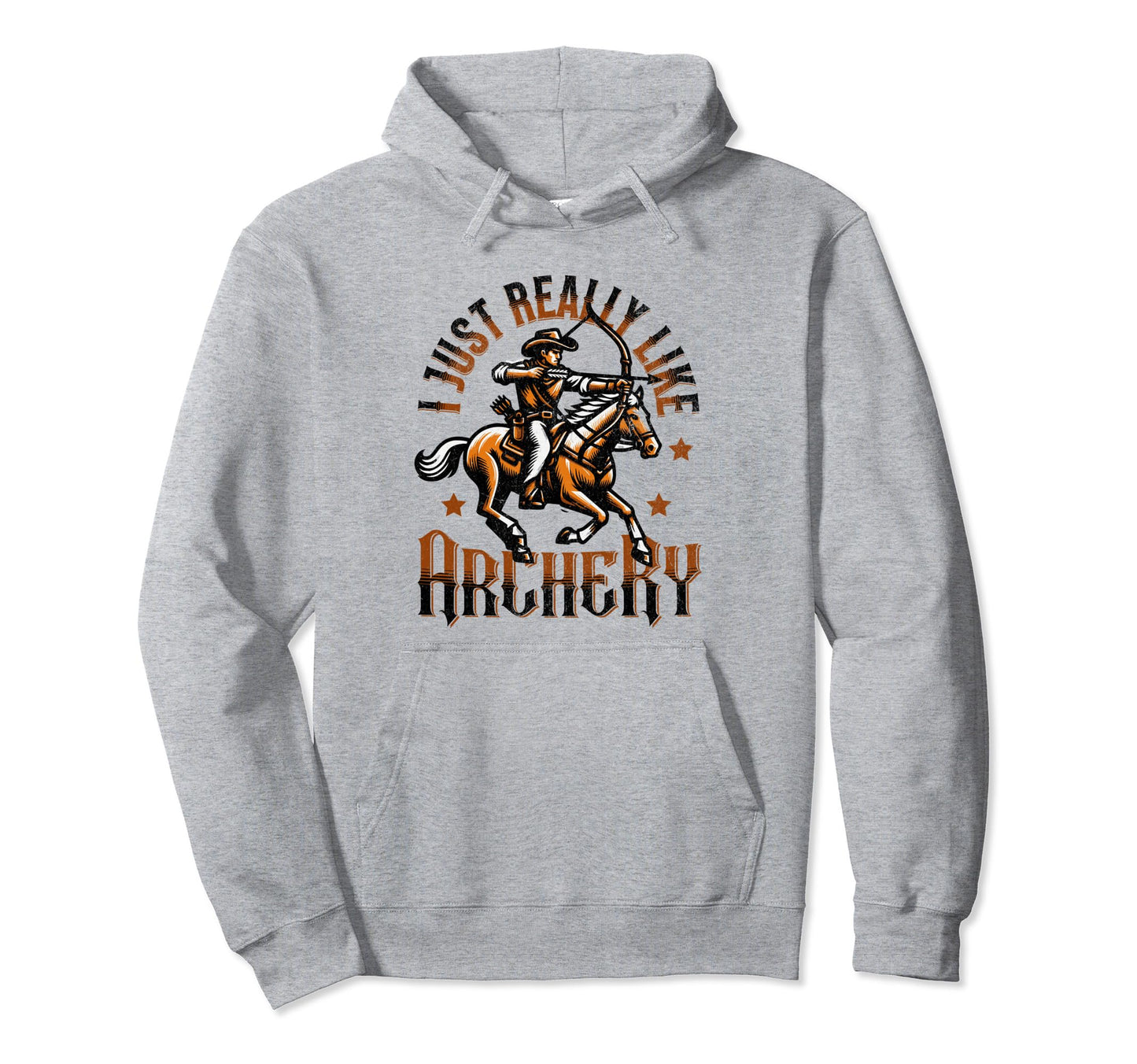 Archery Funny Cowboy And Country Western Hoodie - Aesthetic Graphic Unisex - T-Shirt, Sweatshirt, Hoodie