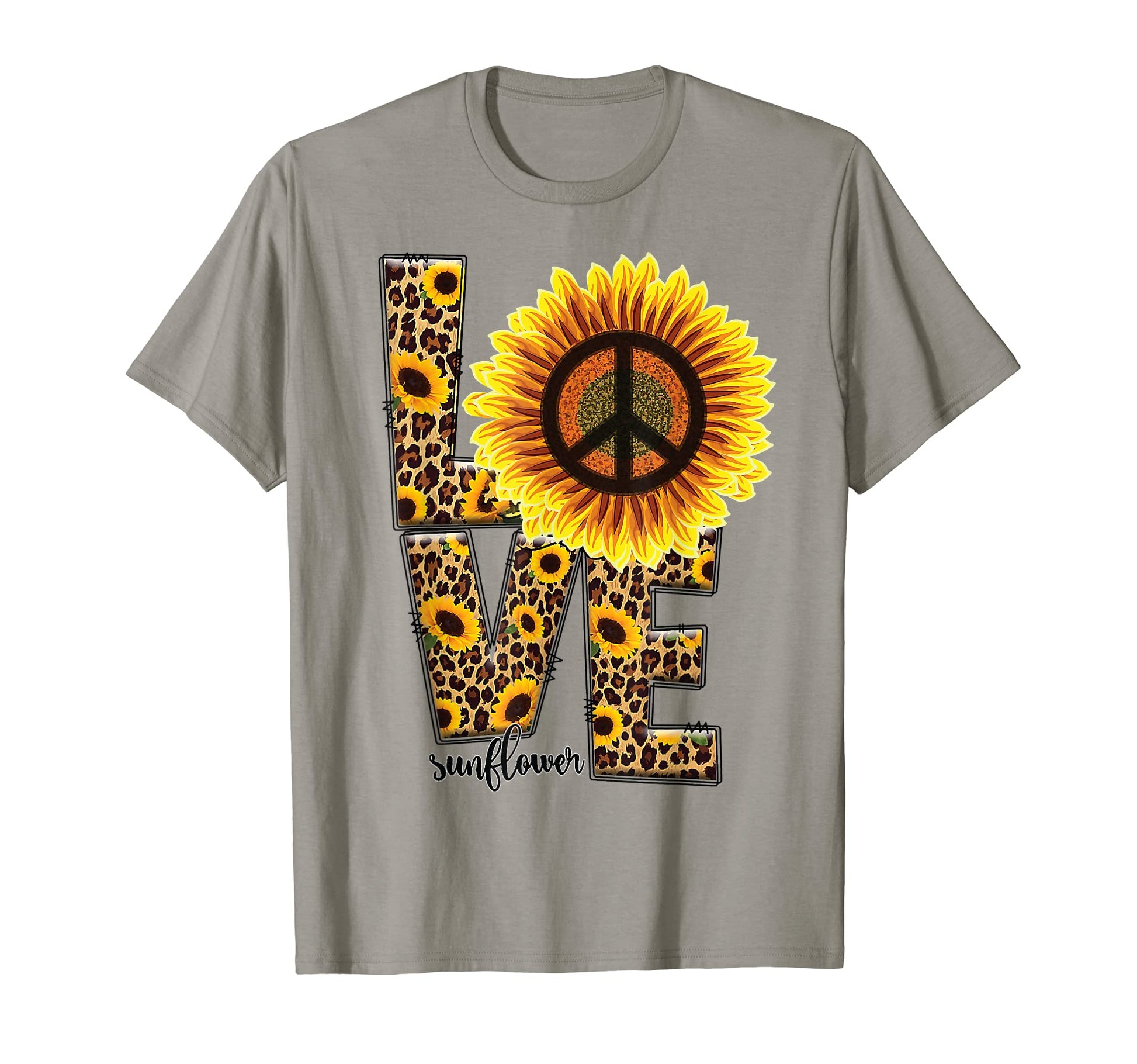 Sunflower Shirts Love Peace Womens T-Shirt - Streetwear Style Men Women - T-Shirt, Sweatshirt, Hoodie