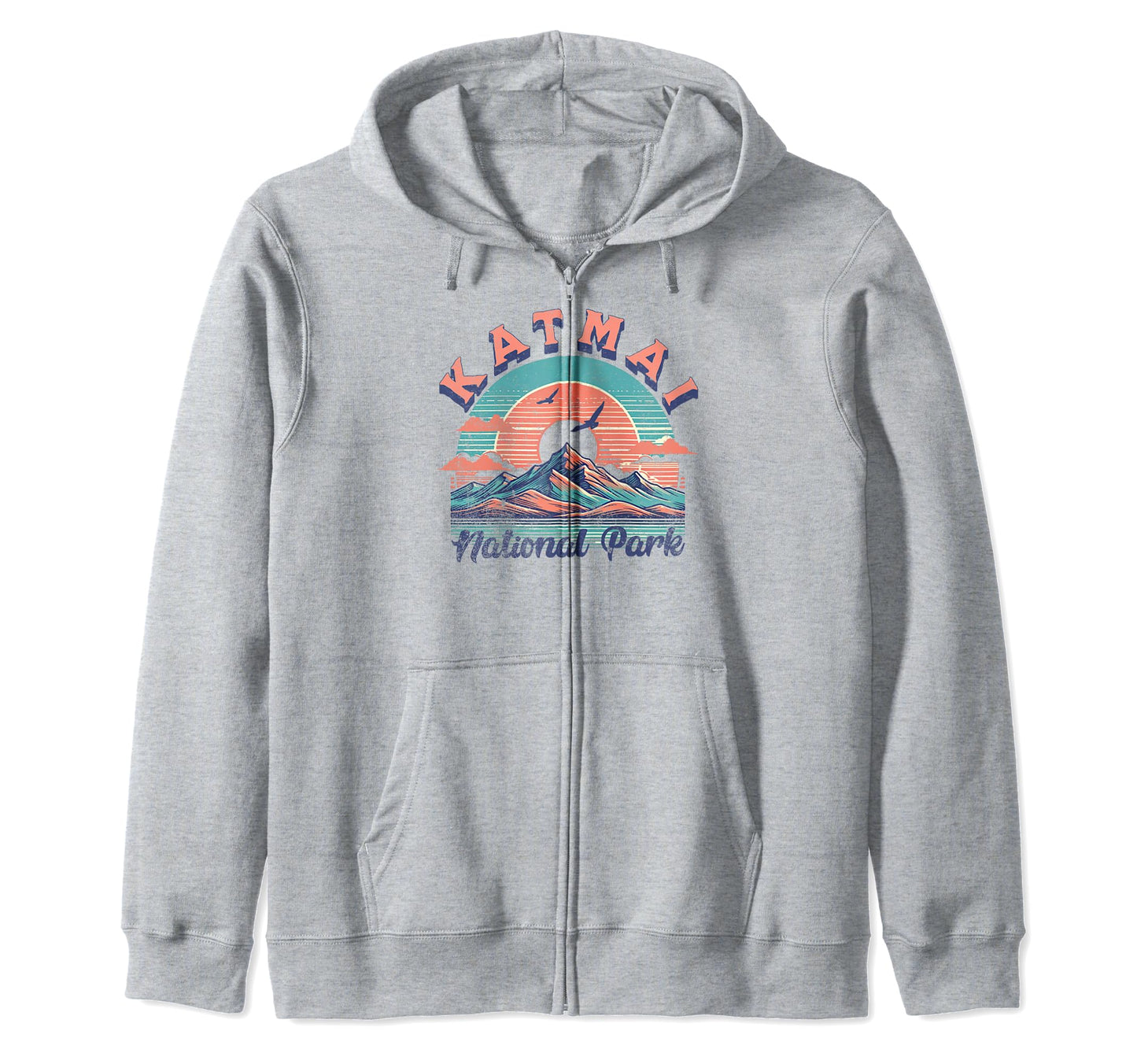 Katmai National Park Alaska Usa Outdoor Sweatshirt - Graphic Print Unisex - T-Shirt, Sweatshirt, Hoodie