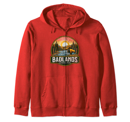 Badlands National Park South Dakota Usa T-Shirt - Aesthetic Graphic Unisex - T-Shirt, Sweatshirt, Hoodie