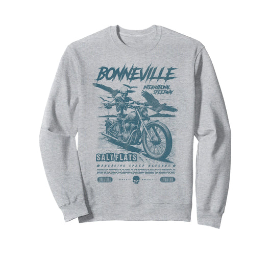 Bonneville Salt Flats Sweatshirt - Fun Novelty Design for Adults - T-Shirt, Sweatshirt, Hoodie
