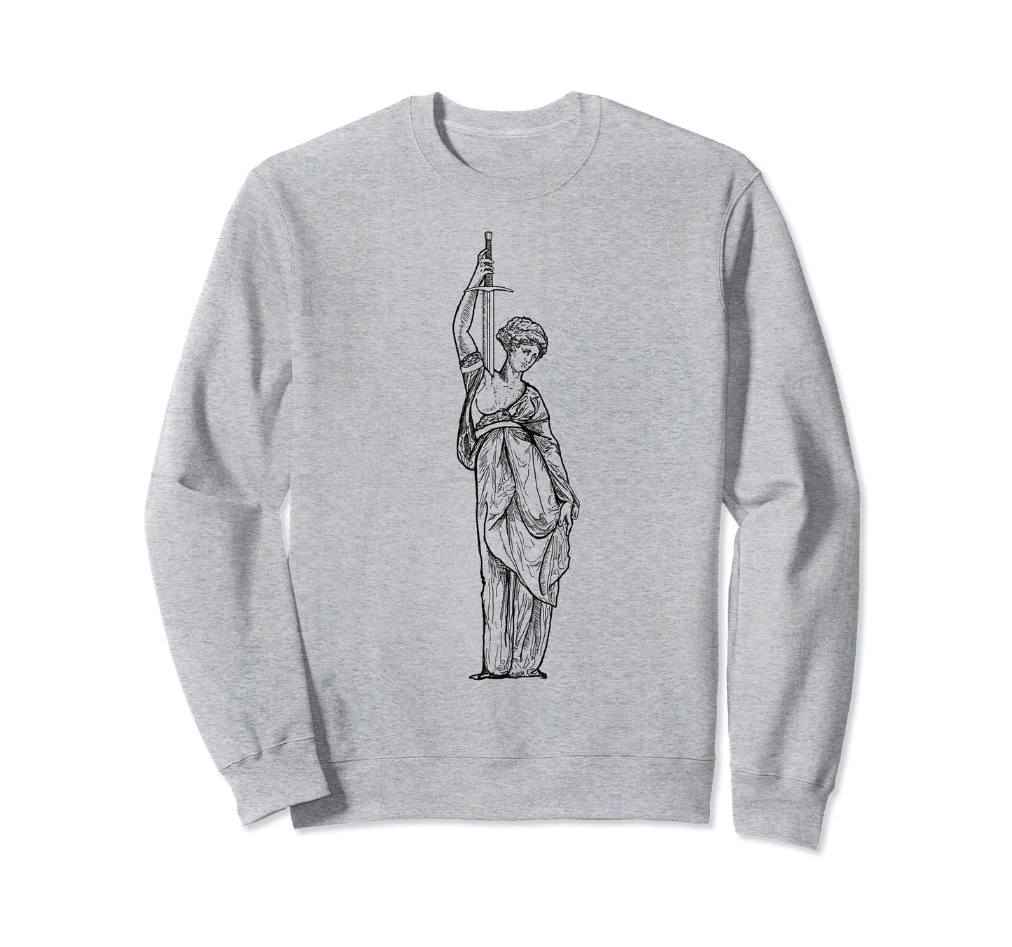 Greco Greek Roman Vaporwave Sword Sweatshirt - Streetwear Style for Adults - T-Shirt, Sweatshirt, Hoodie