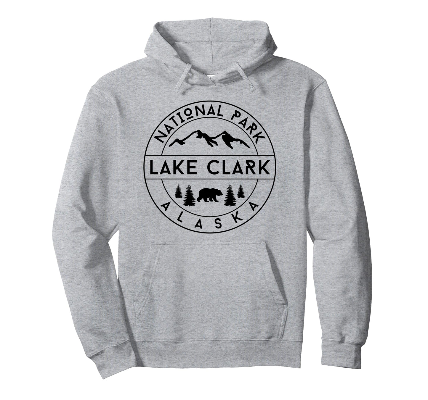 Lake Clark National Park Alaska Nature Hoodie - Novelty Apparel for Adults - T-Shirt, Sweatshirt, Hoodie
