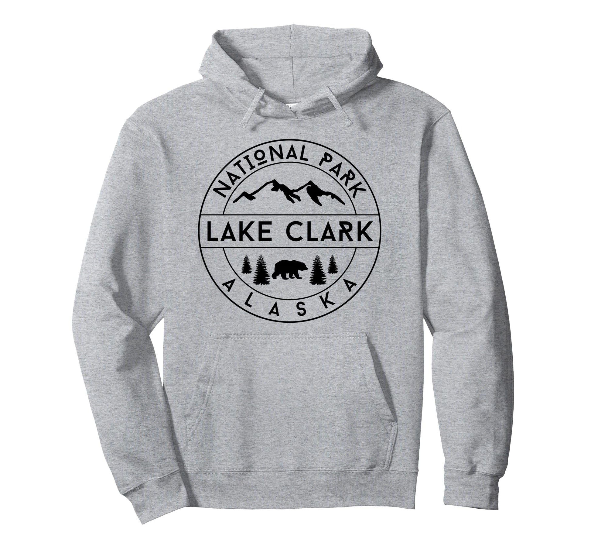 Lake Clark National Park Alaska Nature Hoodie - Novelty Apparel for Adults - T-Shirt, Sweatshirt, Hoodie