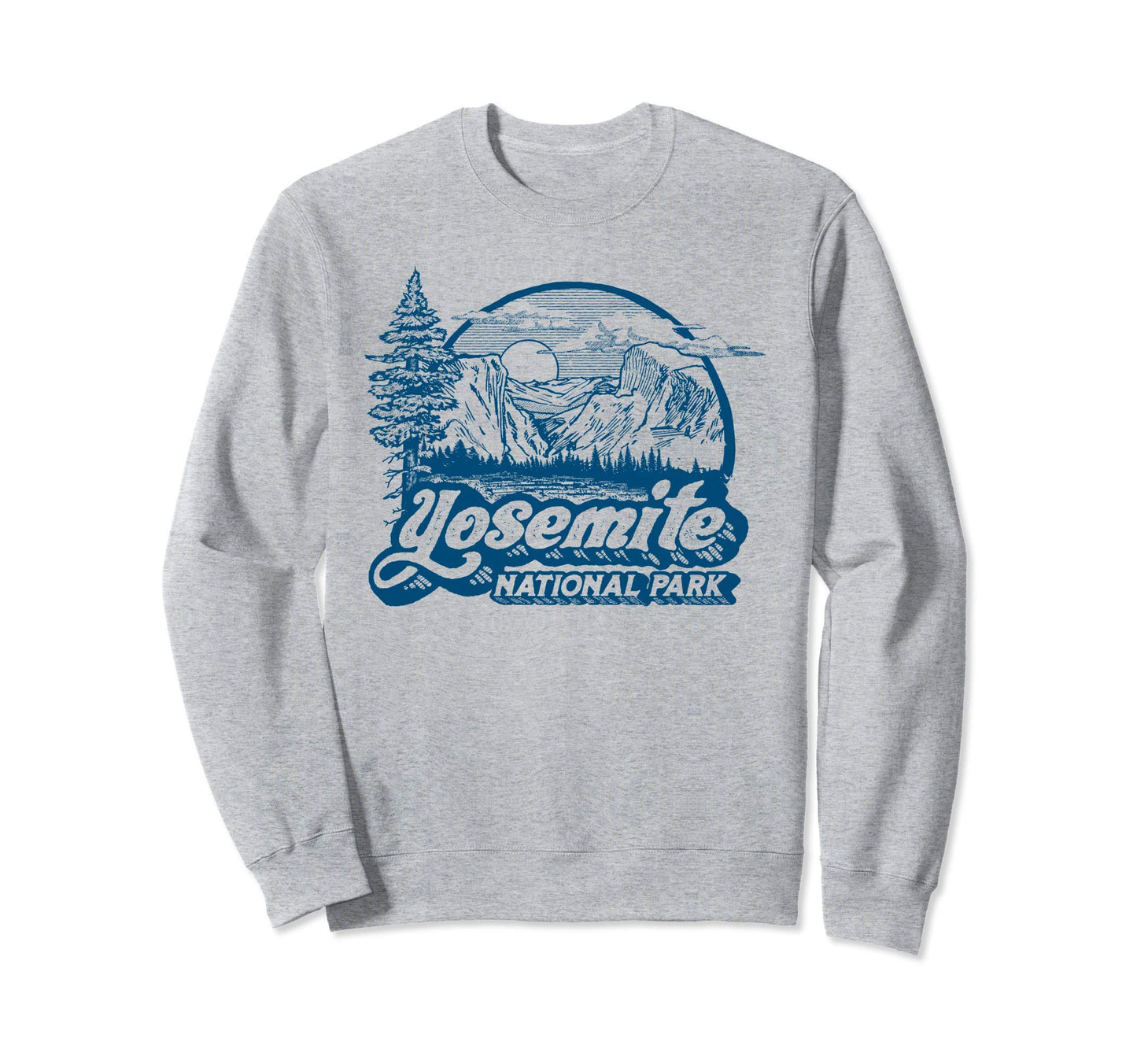 Yosemite National Park Eighties Sweatshirt - Casual Everyday Wear Unisex - T-Shirt, Sweatshirt, Hoodie
