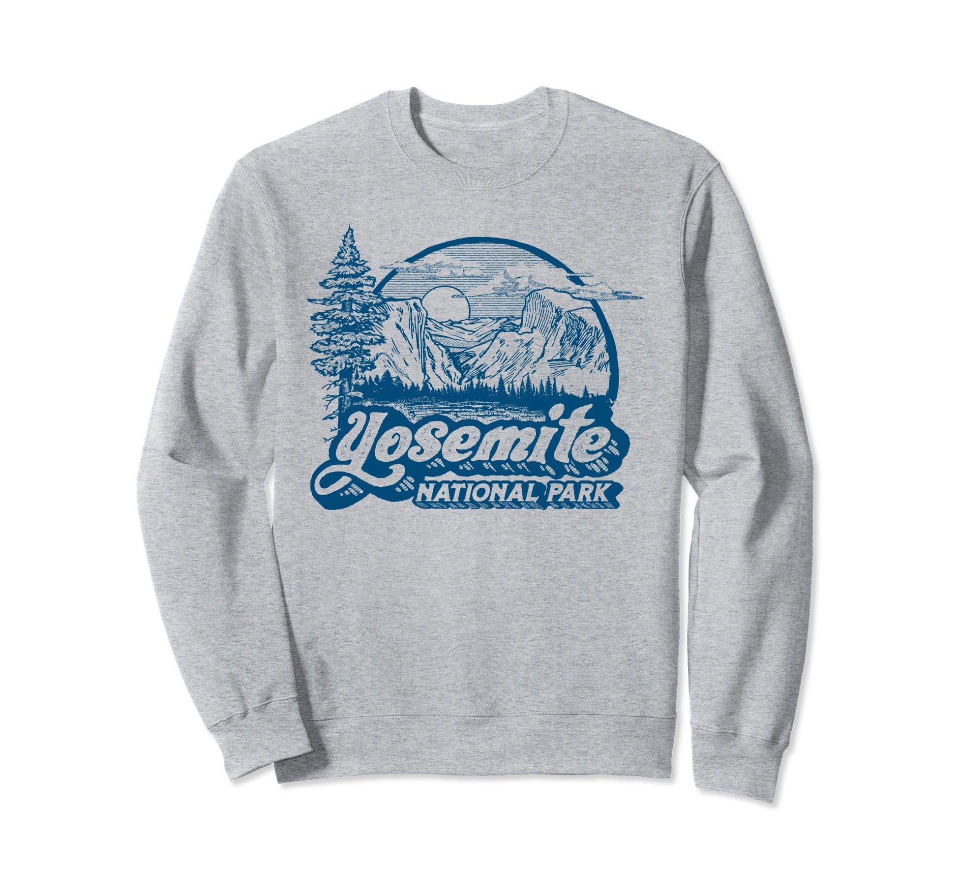 Yosemite National Park Eighties Sweatshirt - Casual Everyday Wear Unisex - T-Shirt, Sweatshirt, Hoodie