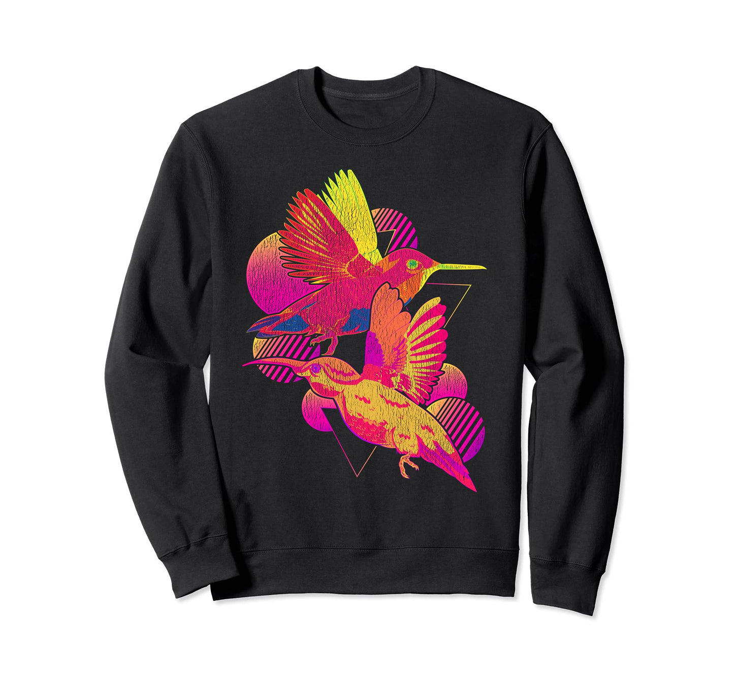 90S Art Synthwave Aesthetic Sweatshirt - Fun Novelty Design Men Women - T-Shirt, Sweatshirt, Hoodie