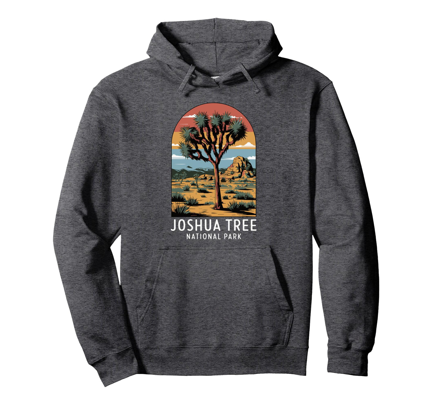 Joshua Tree National Park Art California Hoodie - Streetwear Style Unisex - T-Shirt, Sweatshirt, Hoodie