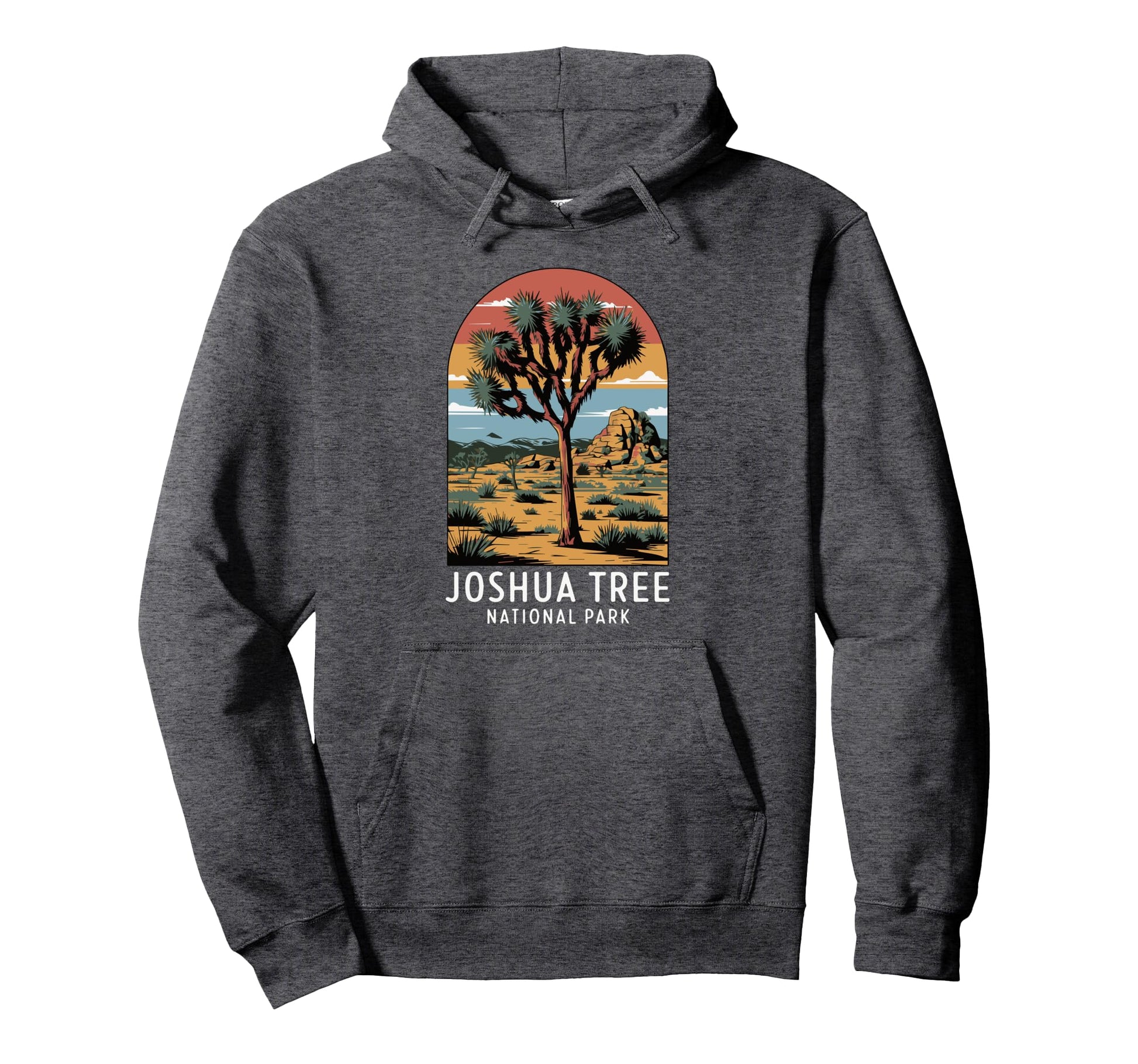 Joshua Tree National Park Art California Hoodie - Streetwear Style Unisex - T-Shirt, Sweatshirt, Hoodie