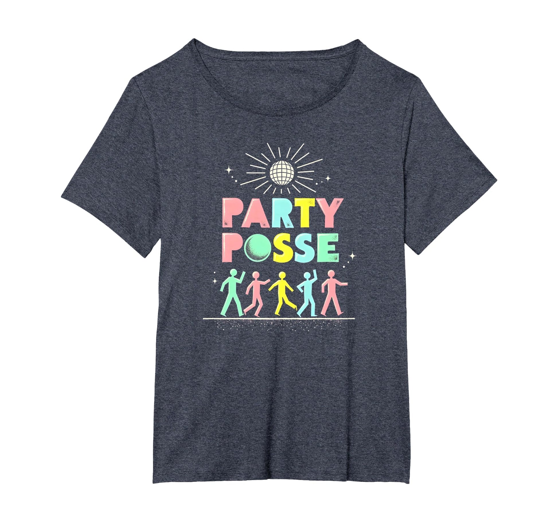 Party Posse Disco Fever Squad Night T-Shirt - Unique Graphic Men Women - T-Shirt, Sweatshirt, Hoodie