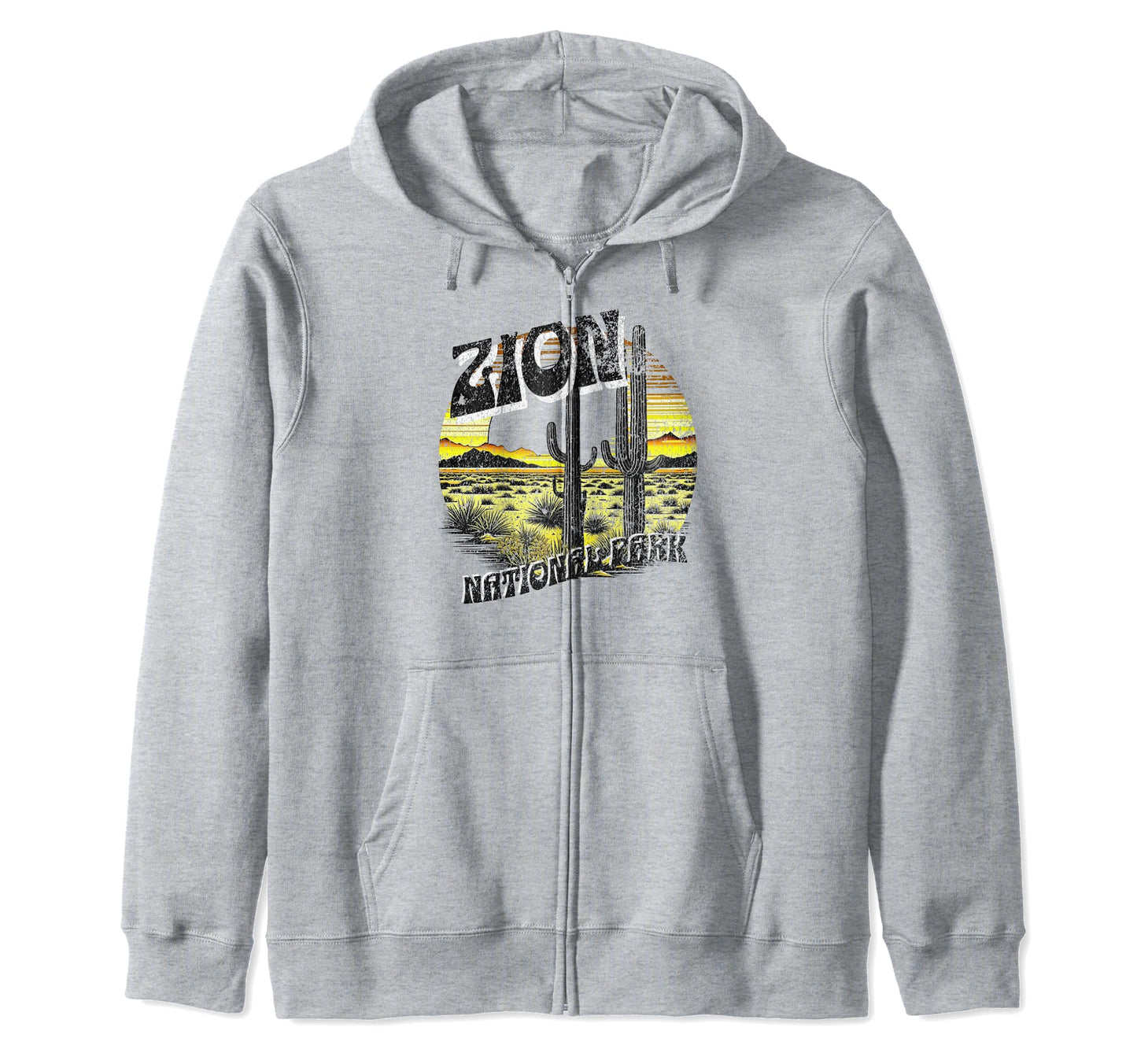 Zion National Park Utah Usa Outdoor T-Shirt - Custom Art Print for Adults - T-Shirt, Sweatshirt, Hoodie