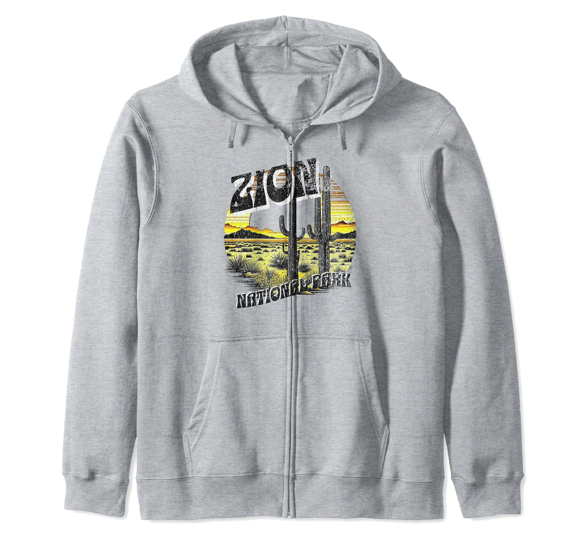 Zion National Park Utah Usa Outdoor T-Shirt - Custom Art Print for Adults - T-Shirt, Sweatshirt, Hoodie