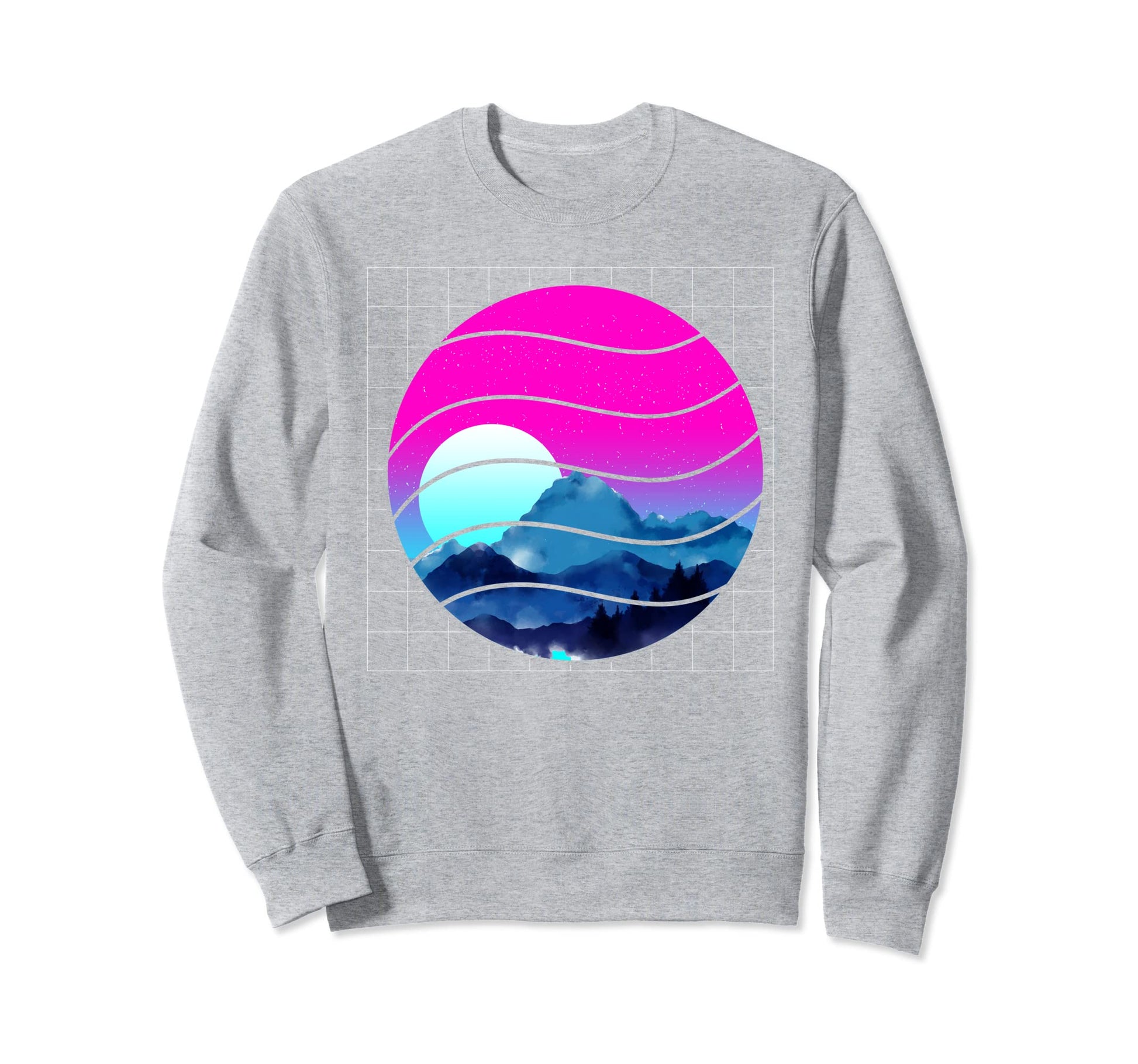 Sun Tropical 90S Aesthetic 80S Art Sweatshirt - Streetwear Style Unisex - T-Shirt, Sweatshirt, Hoodie