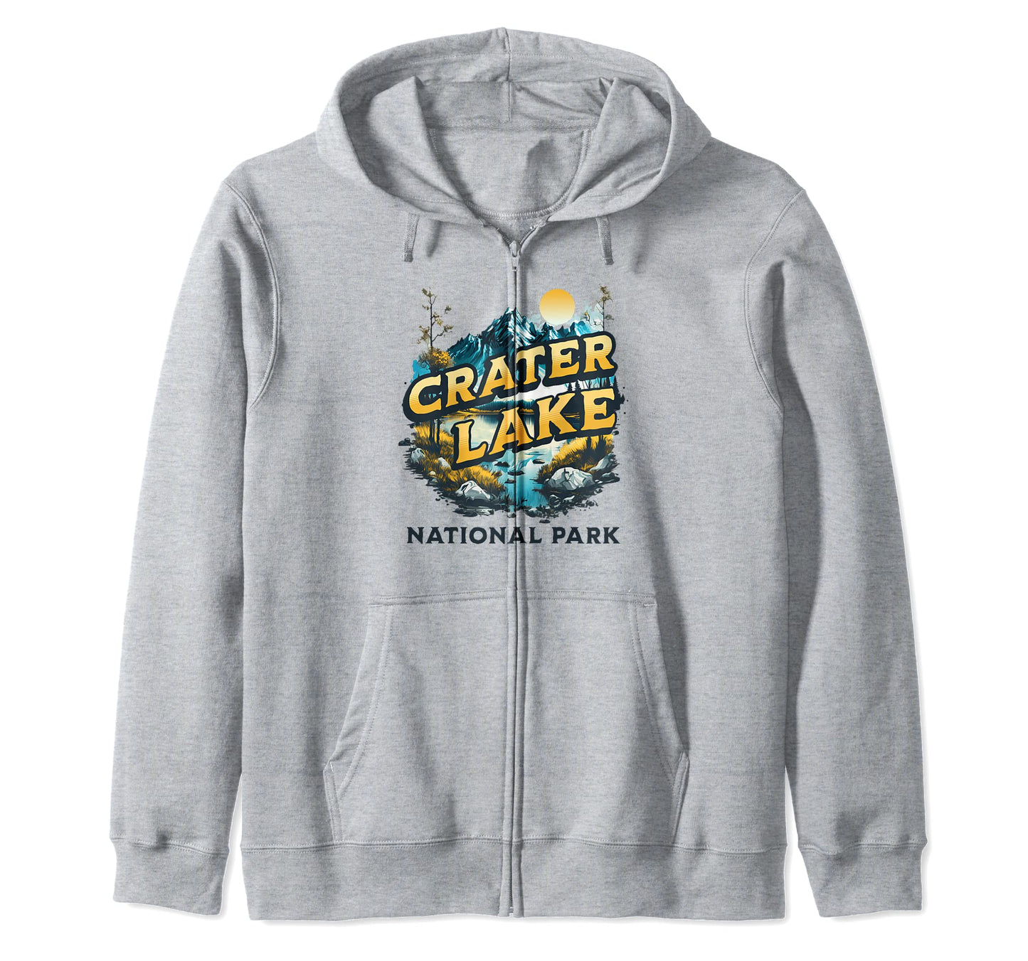 Crater Lake National Park Oregon Sweatshirt - Novelty Apparel for Adults - T-Shirt, Sweatshirt, Hoodie