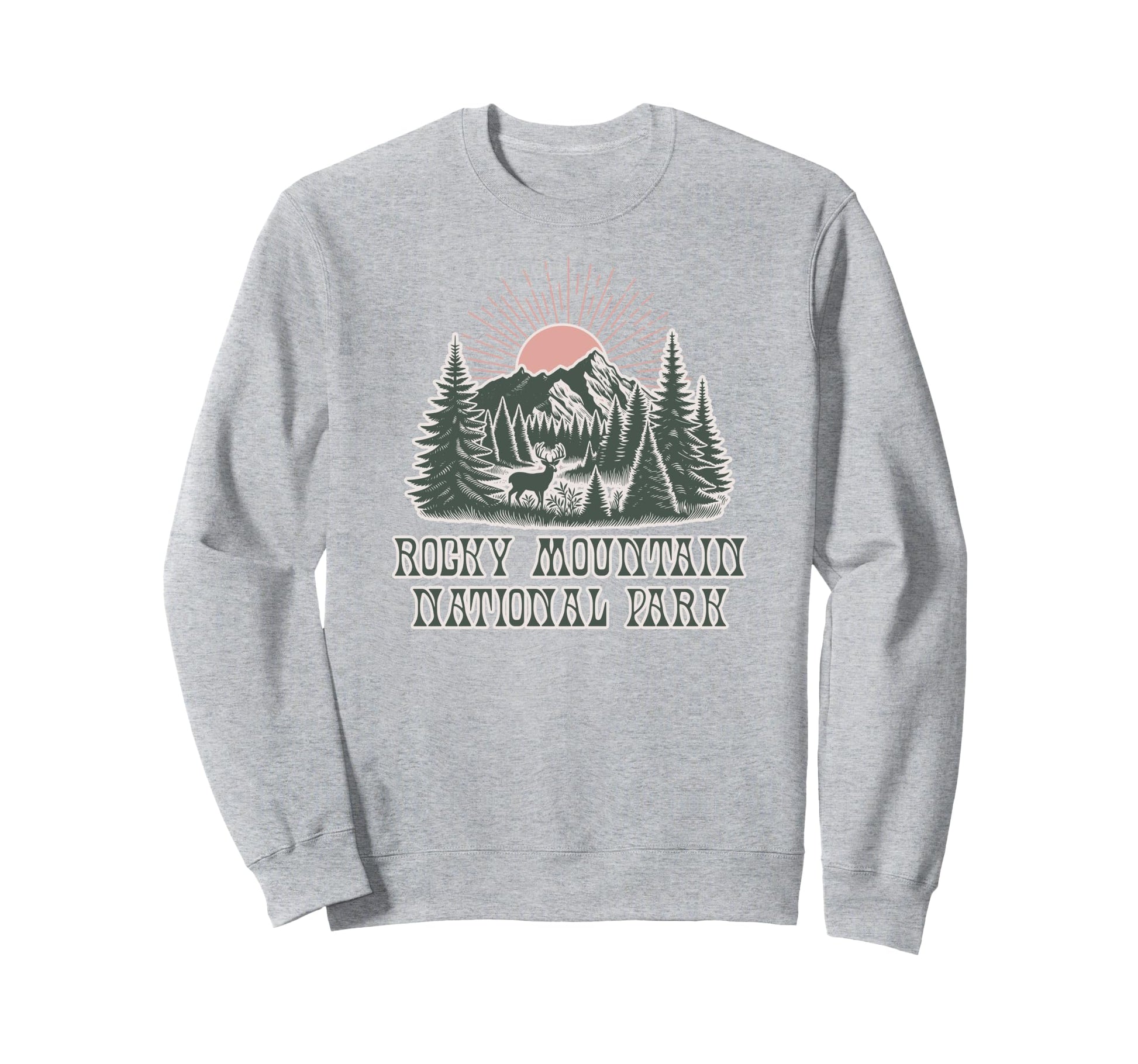 Rocky Mountain National Park Sweatshirt - Casual Everyday Wear Unisex - T-Shirt, Sweatshirt, Hoodie