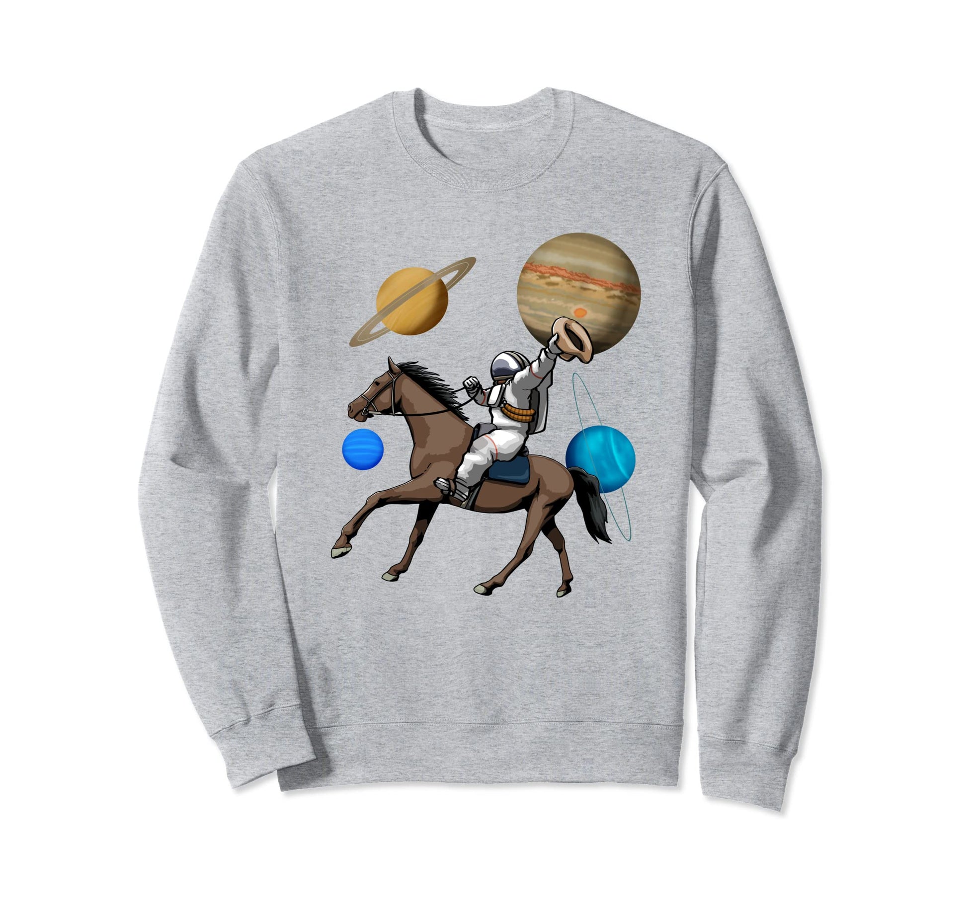 Space Cowboy Shirts Funny Sweatshirt - Casual Everyday Wear Men Women - T-Shirt, Sweatshirt, Hoodie