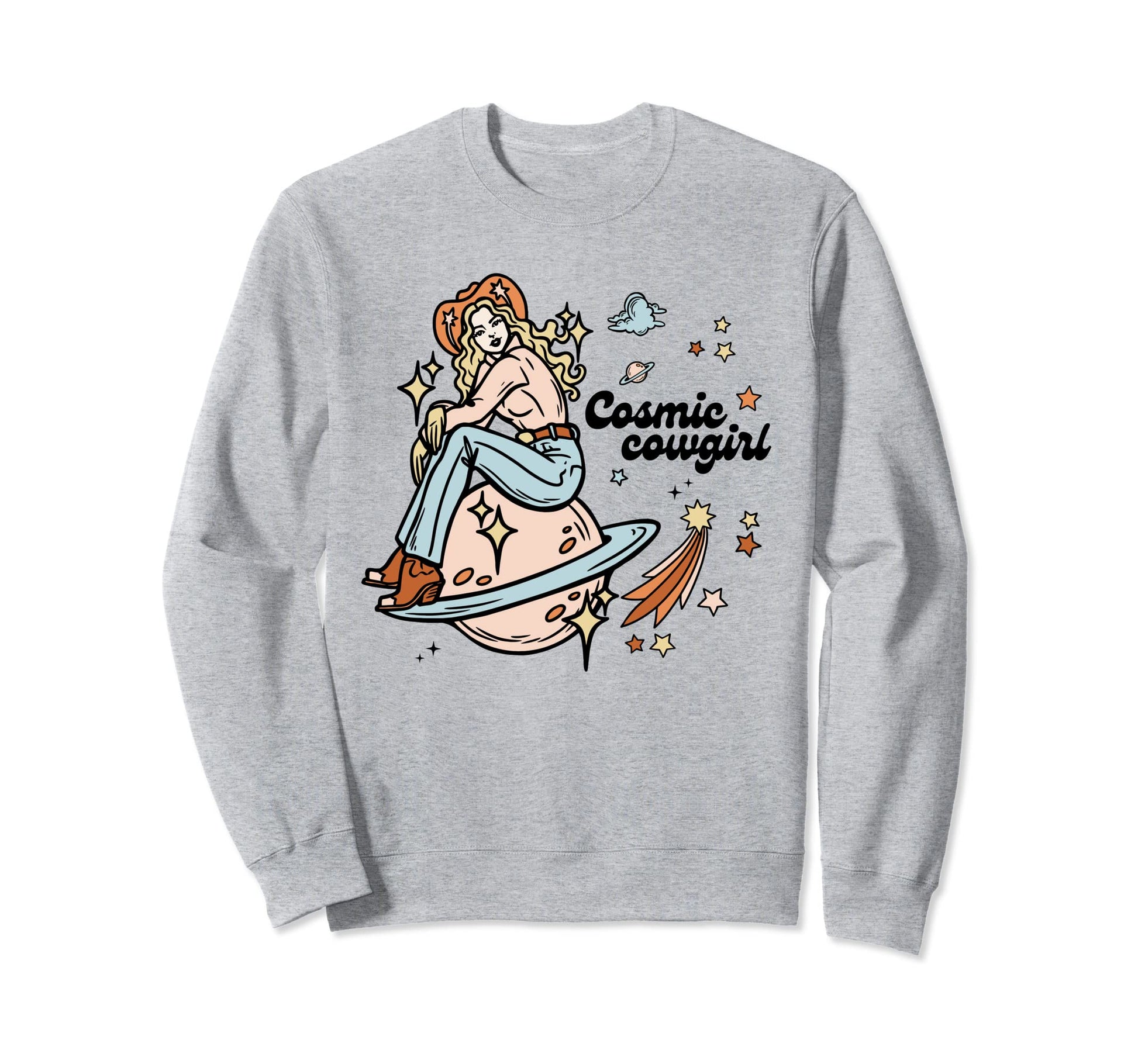 Rodeo Howdy Western Cowboy Sweatshirt - Casual Everyday Wear for Adults - T-Shirt, Sweatshirt, Hoodie